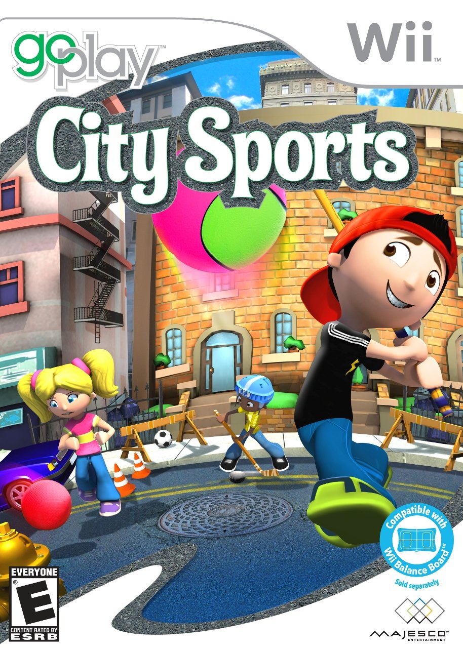 Go Play City Sports Nintendo Wii AD Complete CIB - Very Good