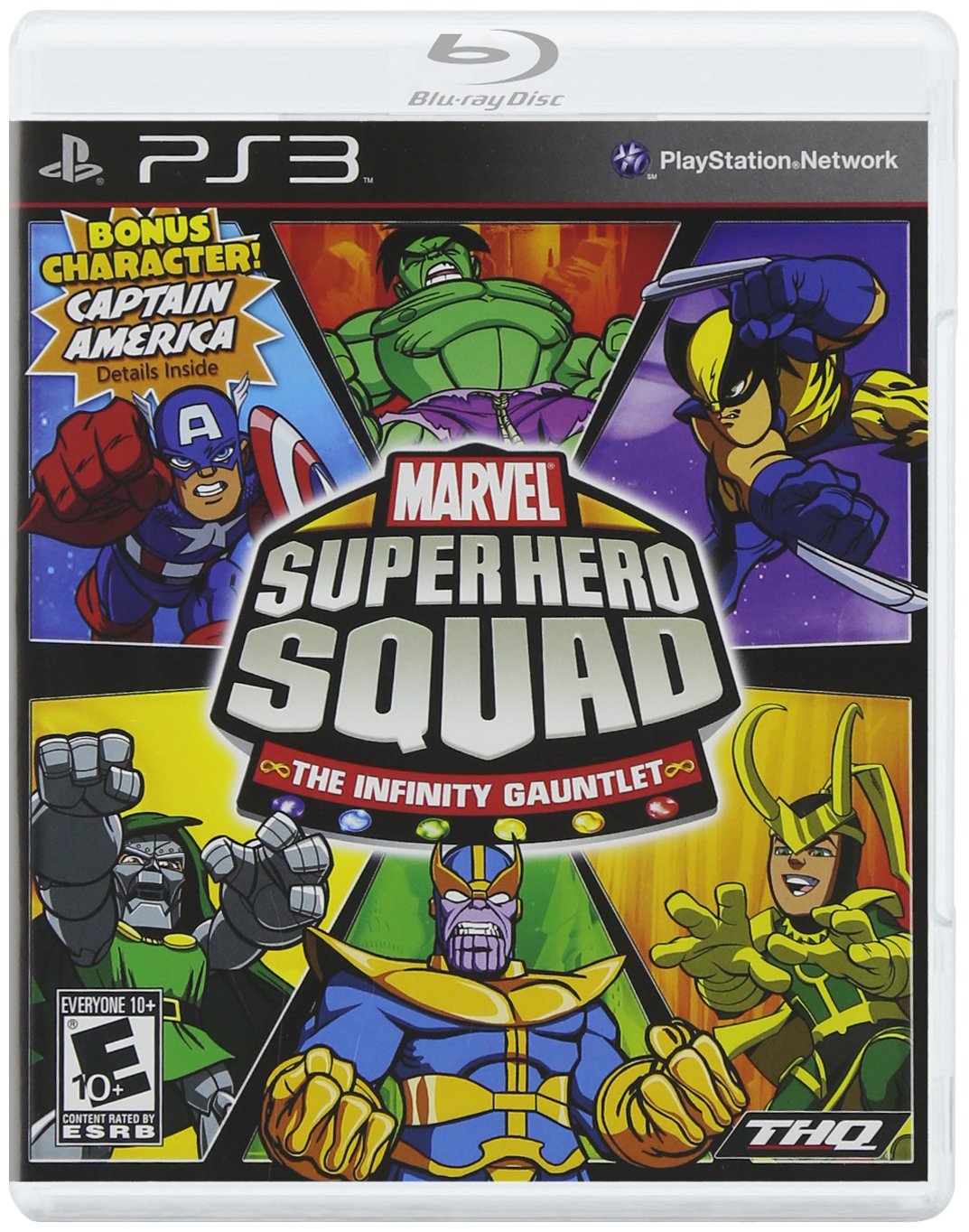 Marvel Super Hero Squad The Infinity Gauntlet PS3 PlayStation 3 AD/NM - Very Good