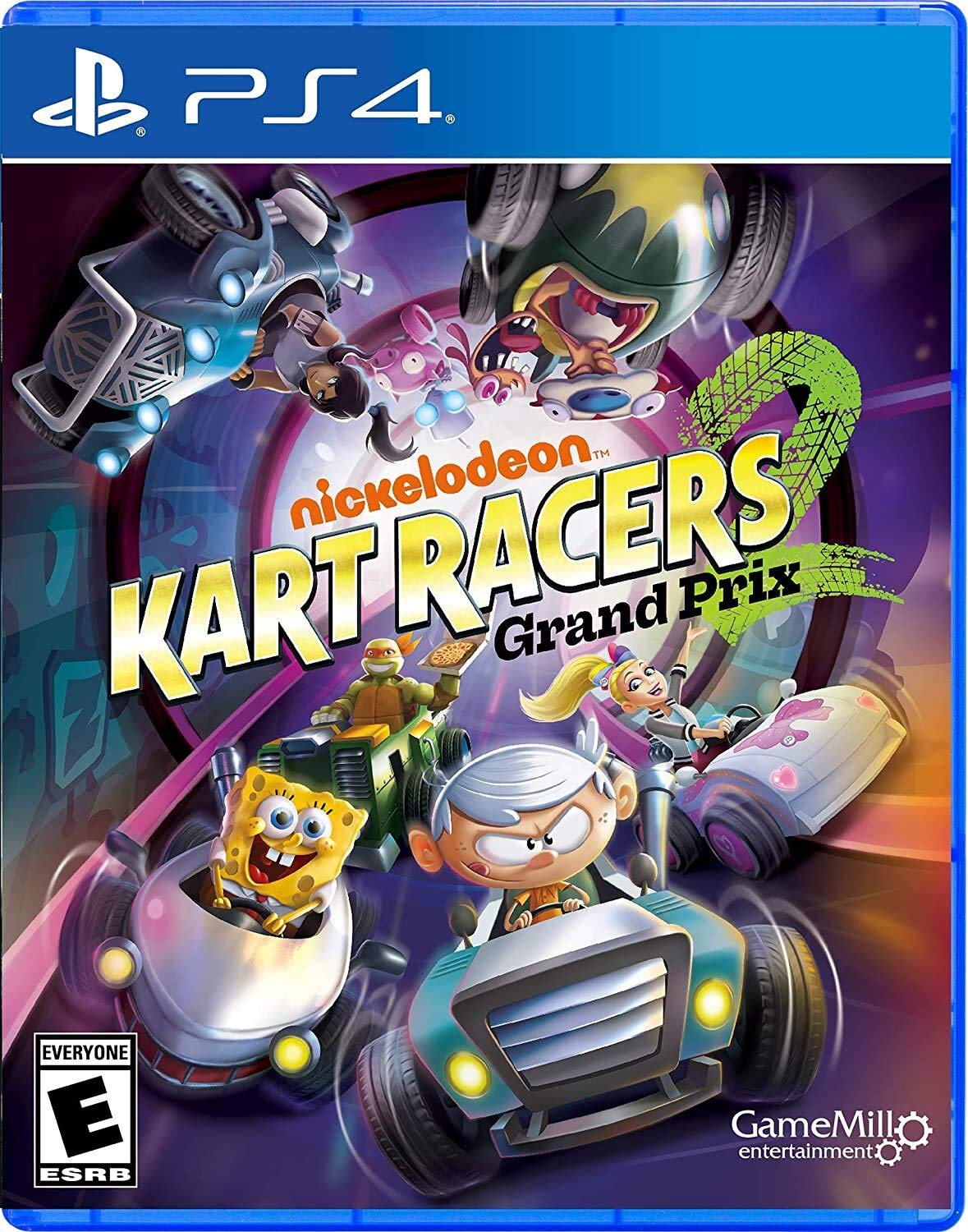 Nickelodeon Kart Racers 2 Grand Prix PS4 PlayStation 4 - Like New
