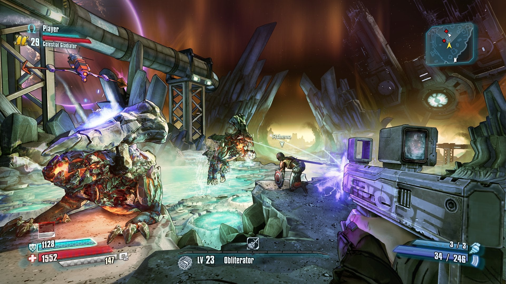 Borderlands The Pre-Sequel Xbox 360 + Sleeve Complete - Excellent