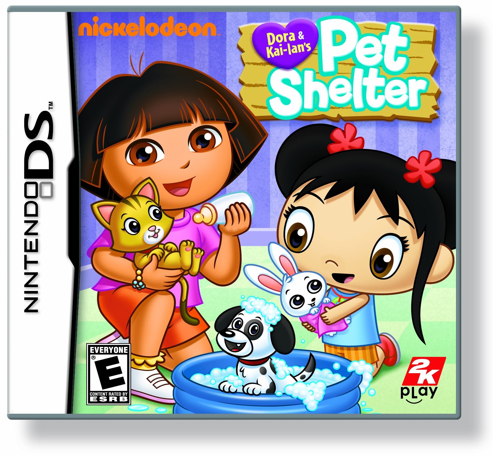 Dora and Kai-Lan's Pet Shelter Nintendo DS - Like New