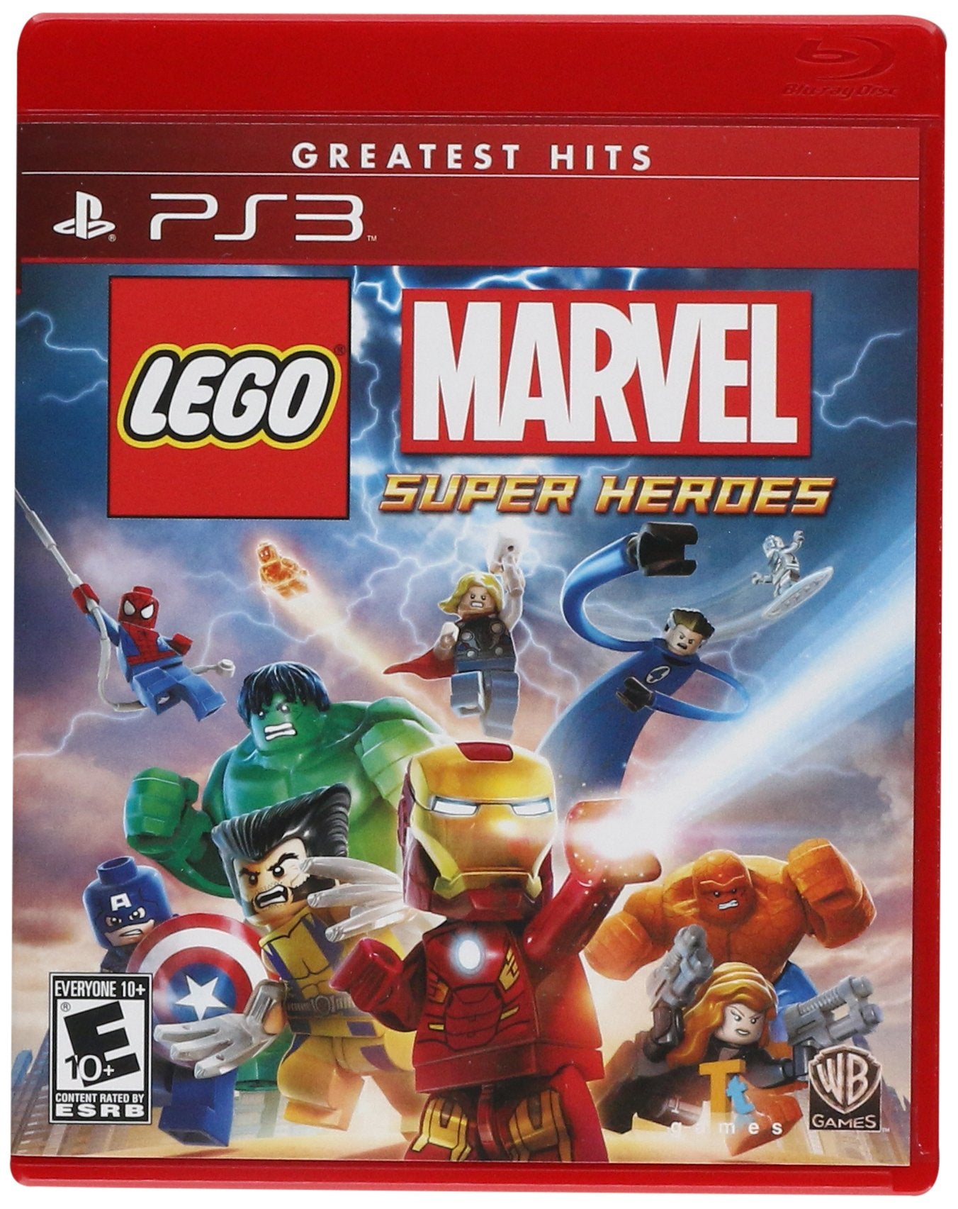 Lego Marvel Super Heroes PS3 PlayStation 3 - Very Good