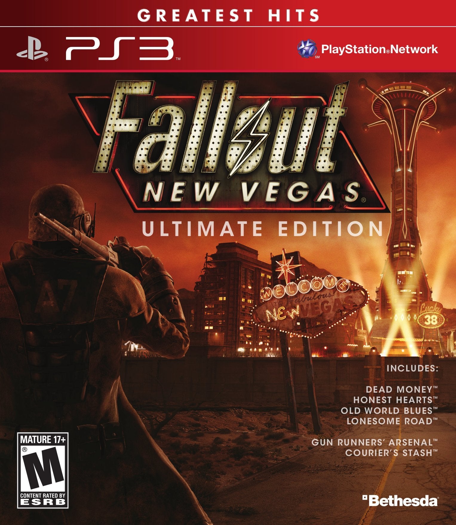Fallout New Vegas Ultimate Edition PS3 PlayStation 3 GH - Very Good
