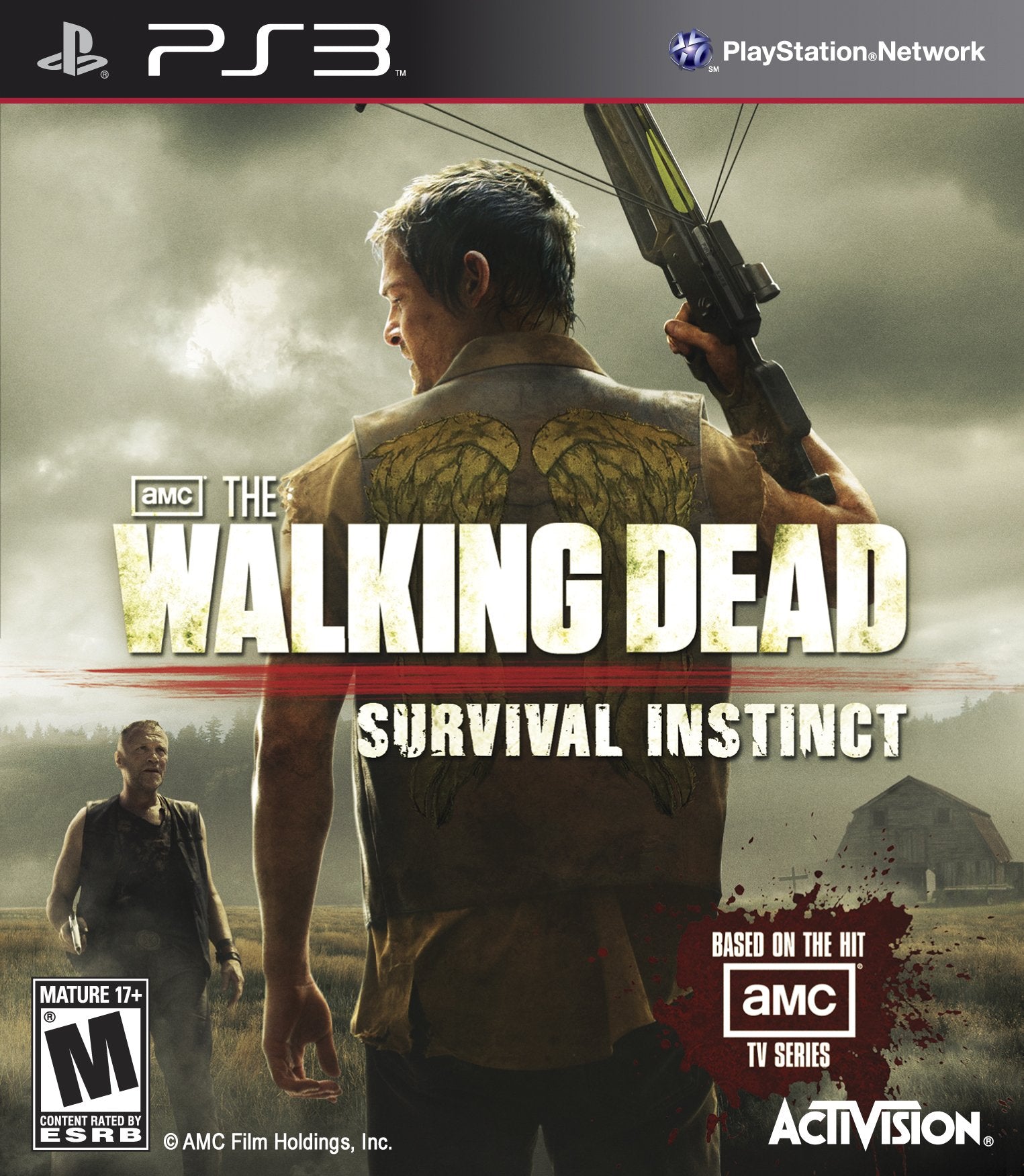 The Walking Dead Survival Instinct PS3 PlayStation 3 Complete - Excellent