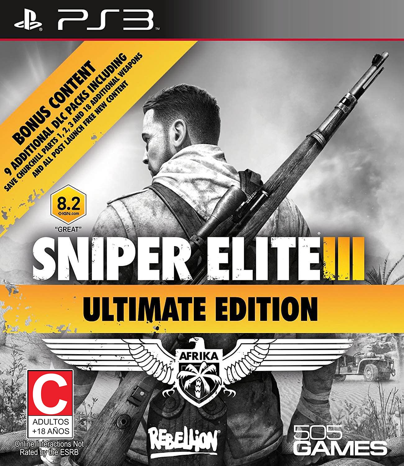 Sniper Elite III Ultimate Edition PS3 PlayStation 3 - Like New