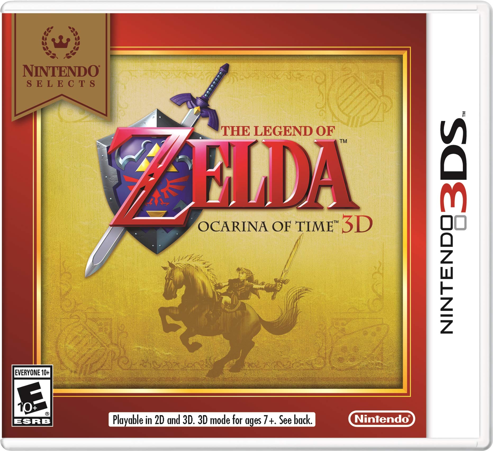 Nintendo Selects The Legend of Zelda Ocarina of Time 3D Nintendo 3DS - Like New