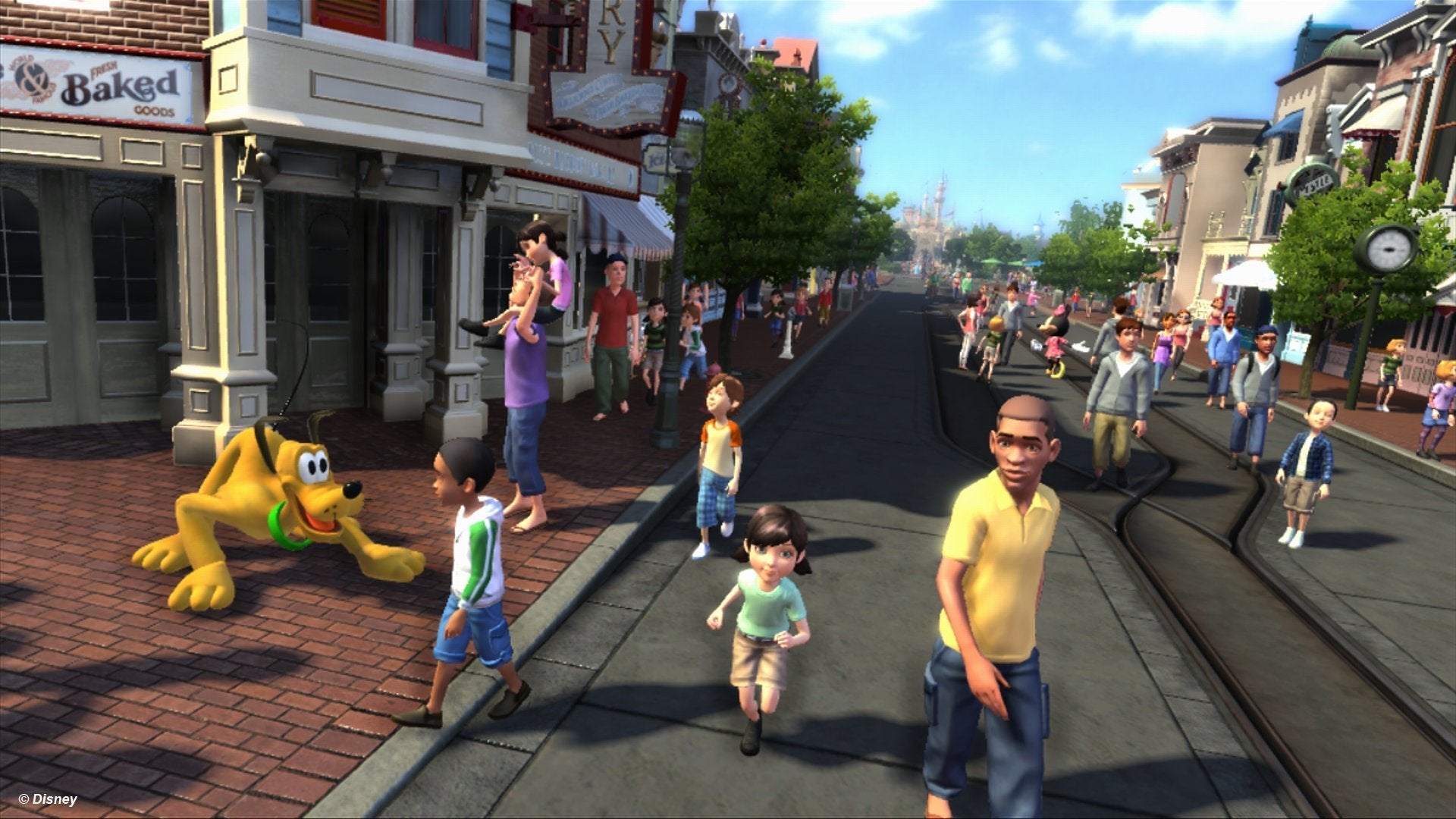 Kinect Disneyland Adventures Xbox 360 AD/NM - Very Good