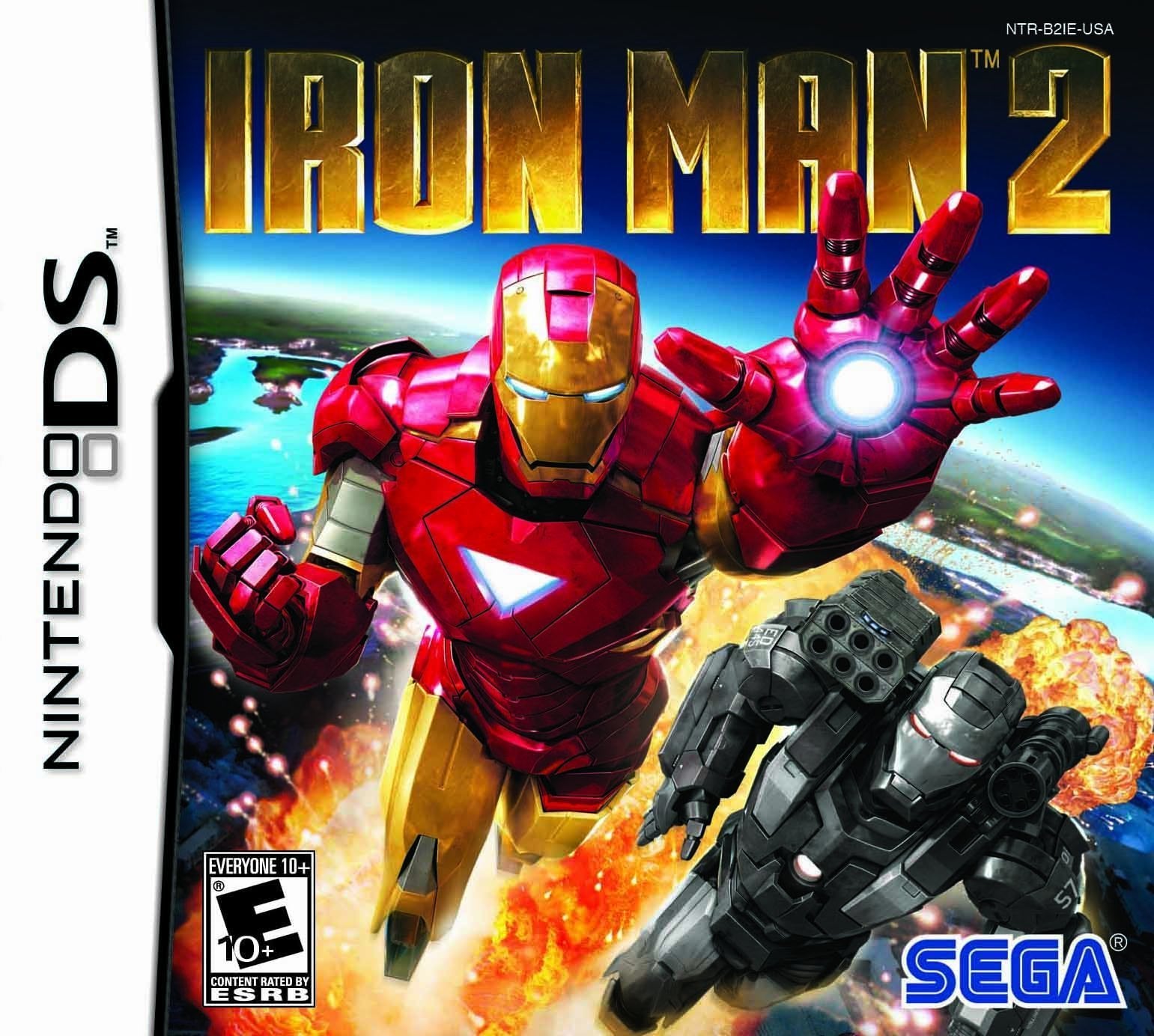 Iron Man 2 Nintendo DS DD Complete CIB - Very Good
