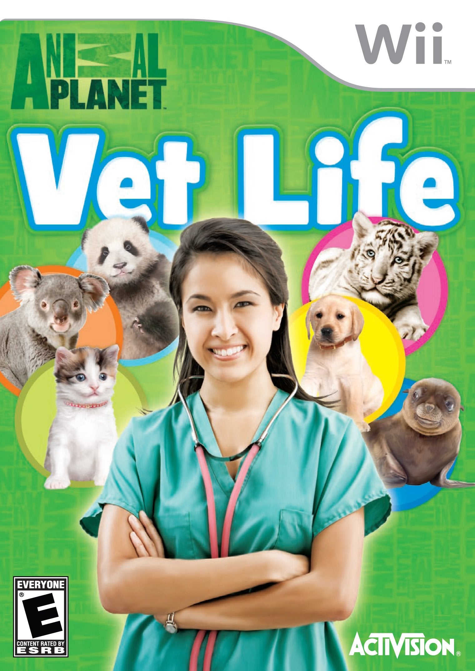 Animal Planet Vet Life Nintendo Wii AD Complete CIB - Very Good