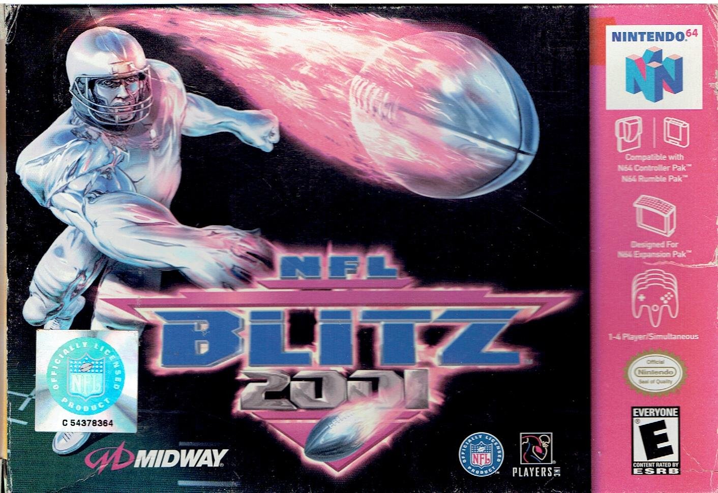 NFL Blitz 2001 N64 Nintendo 64 - Refurbished