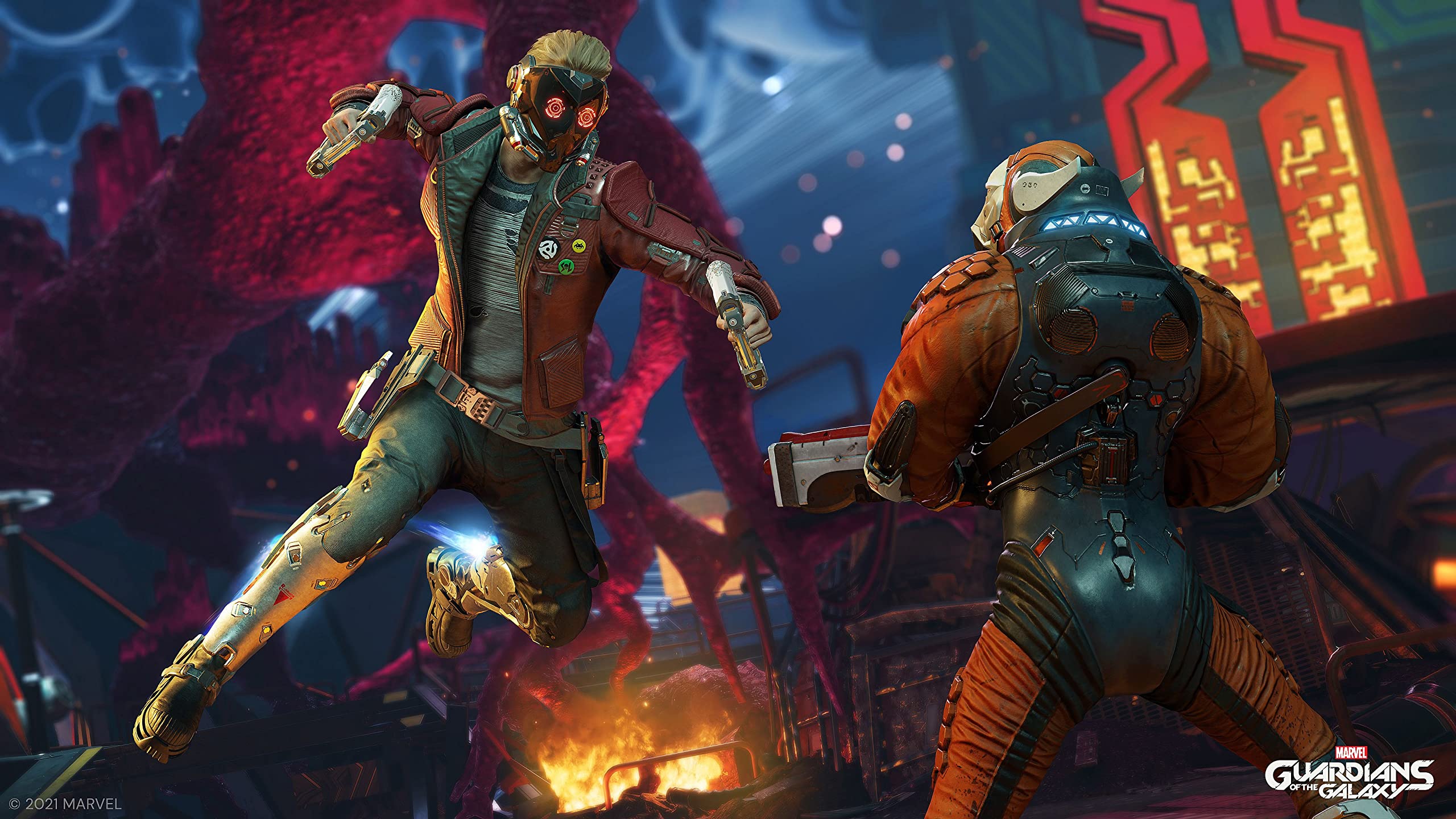 Marvel's Guardians of the Galaxy PS4 PlayStation 4 - Like New