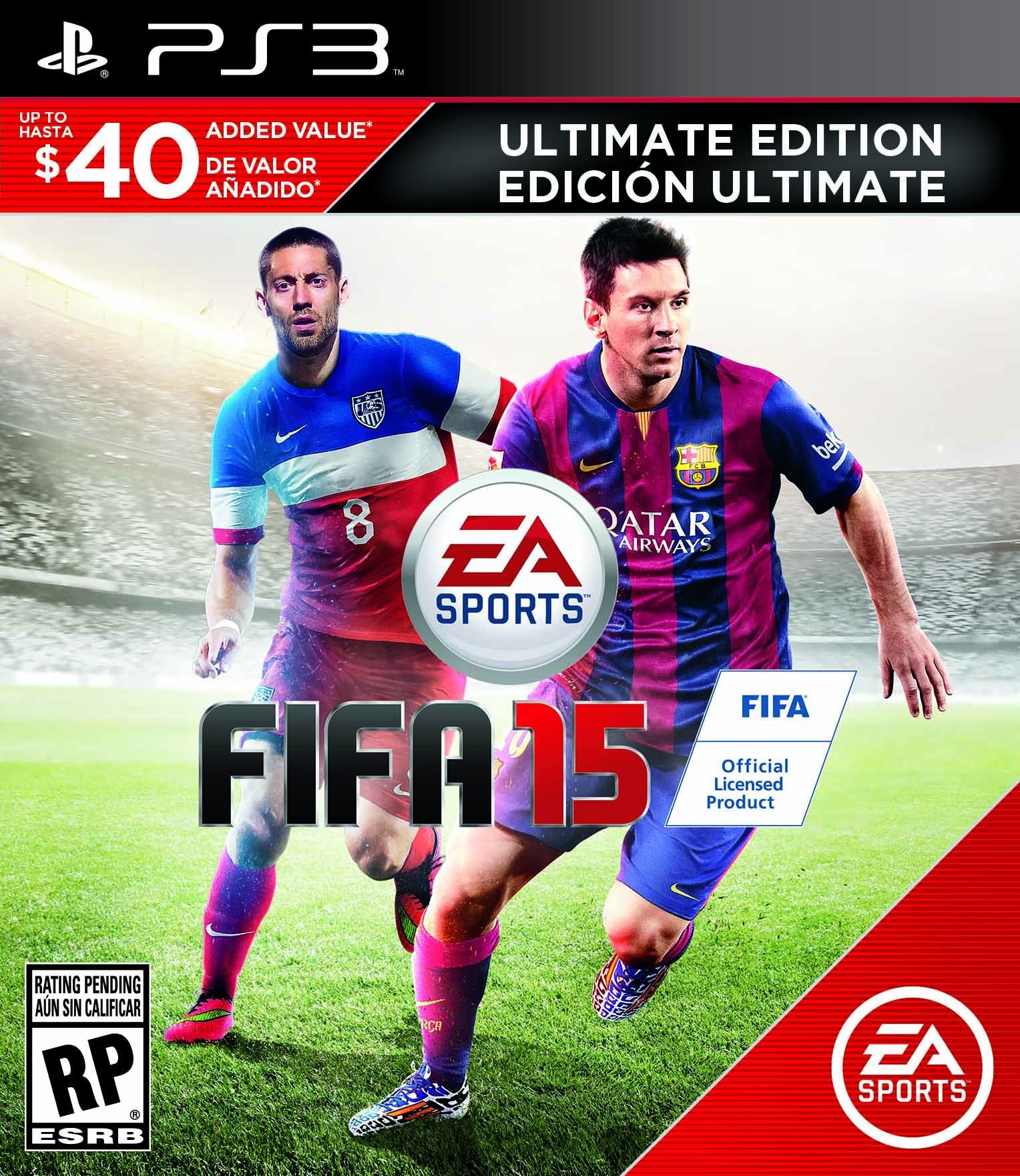 FIFA 15 Ultimate Edition PS3 PlayStation 3 Complete - Excellent