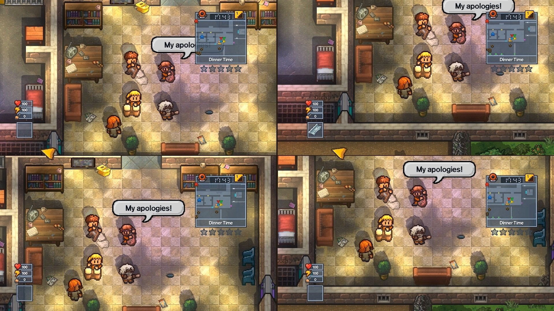 The Escapists 2 PS4 PlayStation 4 Complete - Excellent