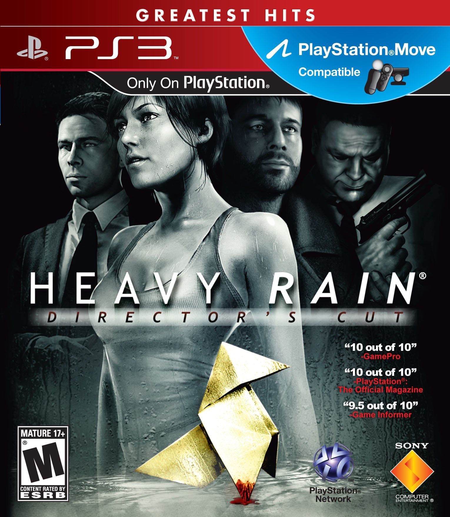 Heavy Rain Director's Cut PS3 PlayStation 3 GH - Like New