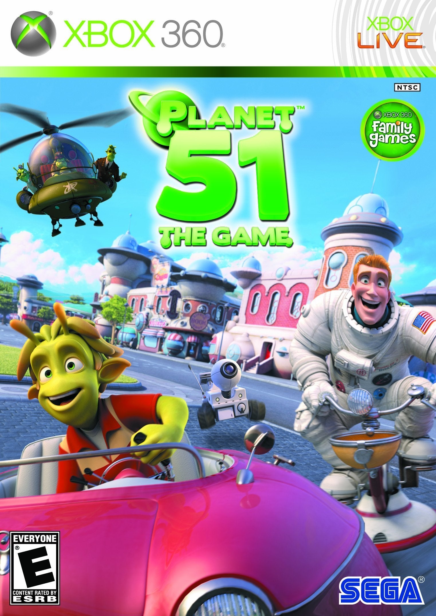 Planet 51 The Game Xbox 360 Complete - Excellent