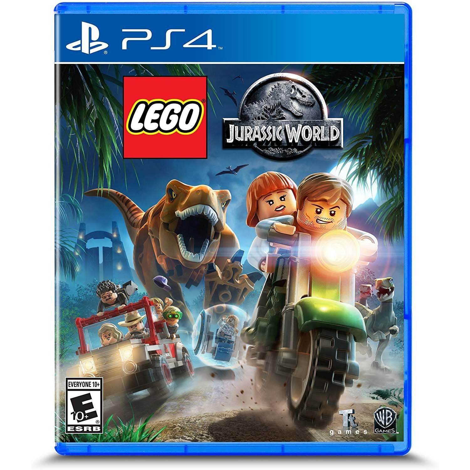 LEGO Jurassic World PS4 PlayStation 4 AD Complete CIB - Very Good