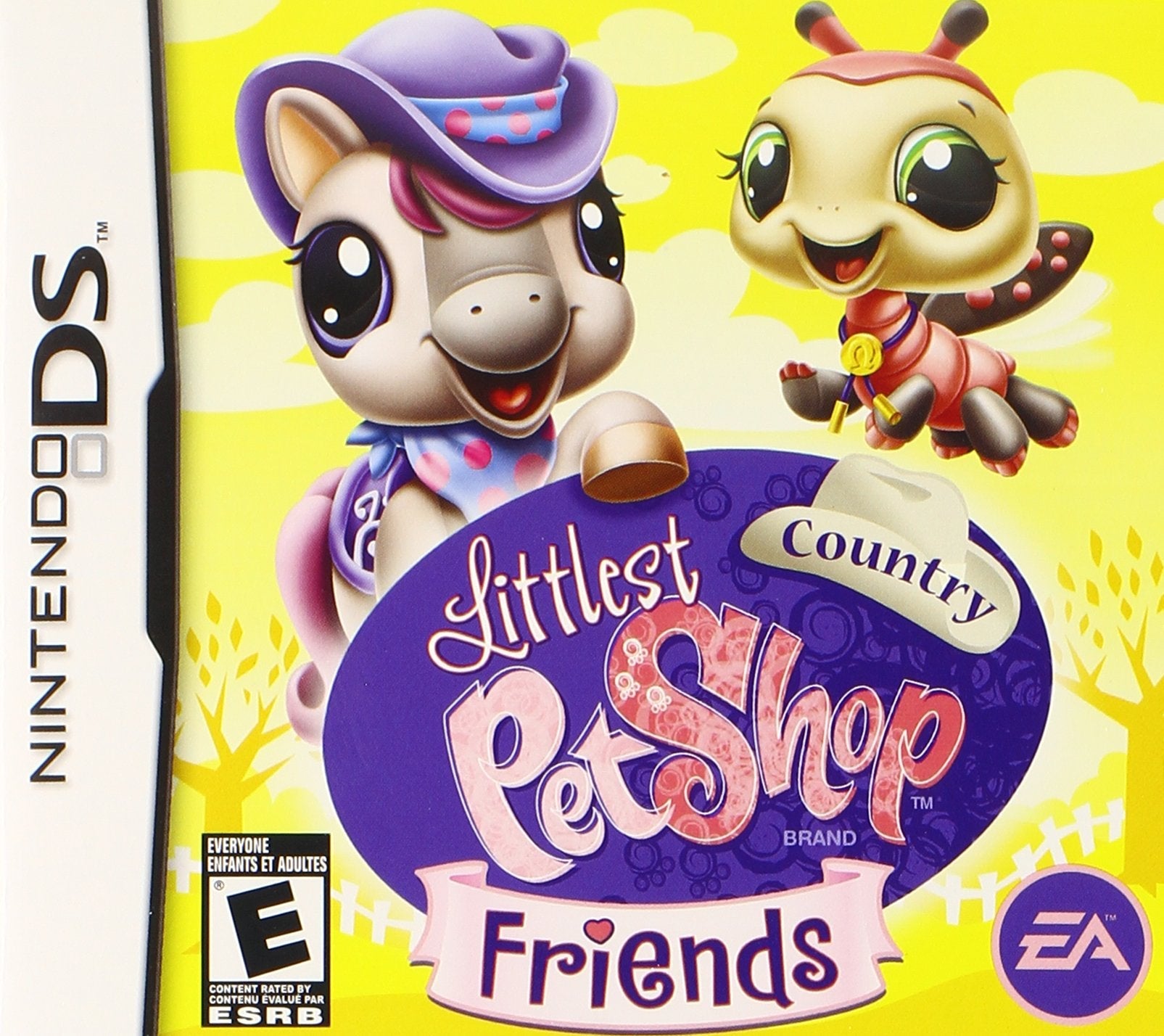 Littlest Pet Shop Country Friends Nintendo DS DD Complete CIB - Very Good