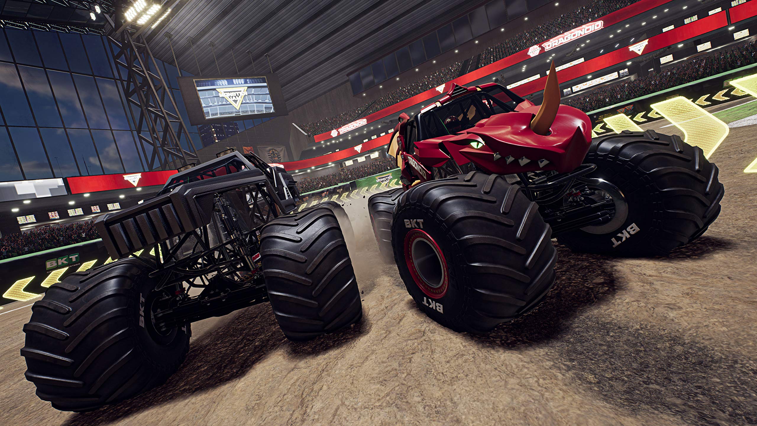 Monster Jam Steel Titans 2 PS4 PlayStation 4 AD Complete CIB - Very Good