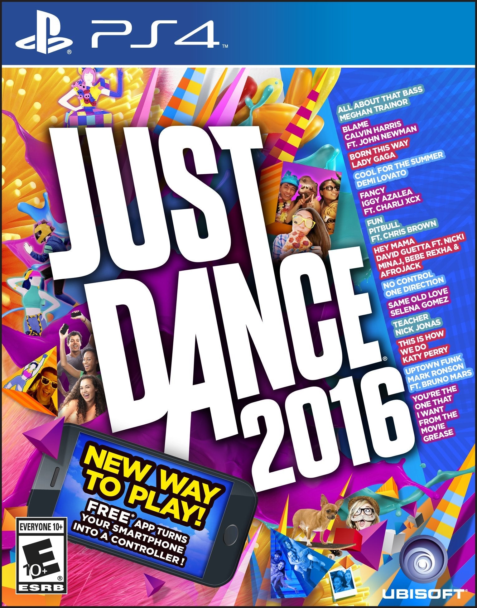 Just Dance 2016 PS4 PlayStation 4 AD/DD - Very Good