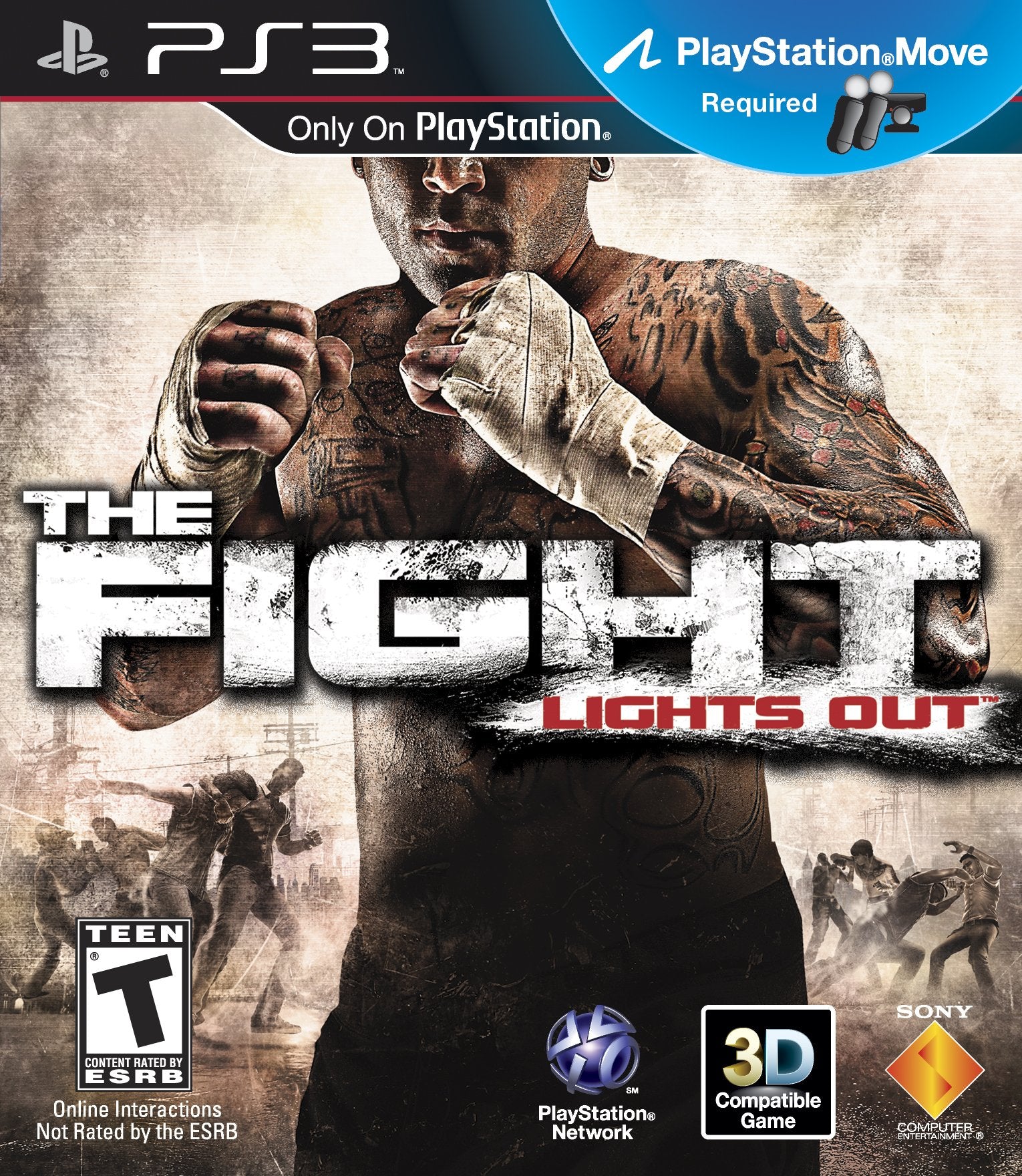 The Fight Lights Out PS3 PlayStation 3 Complete - Excellent