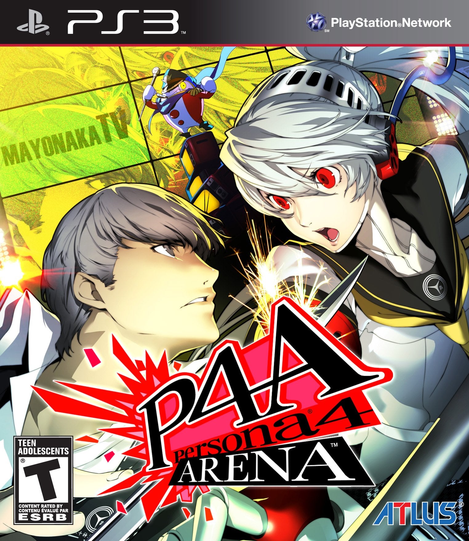 Persona 4 Arena PS3 PlayStation 3 MD Complete CIB - Very Good