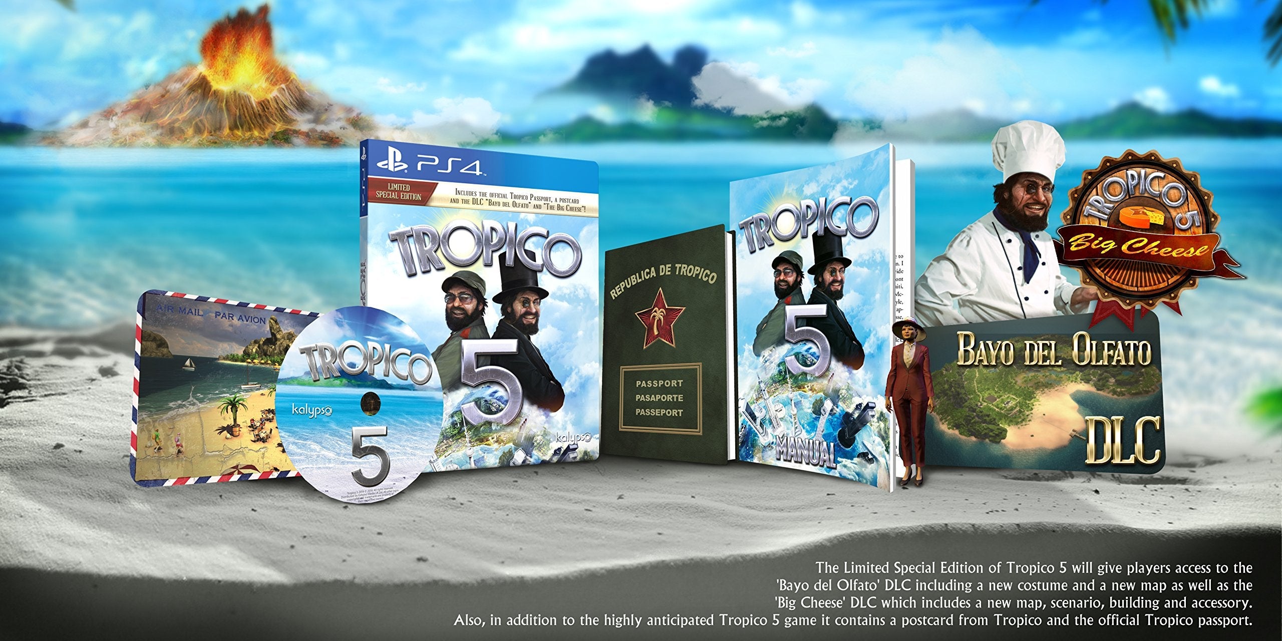Tropico 5 PS4 PlayStation 4  Limited Edition - Like New