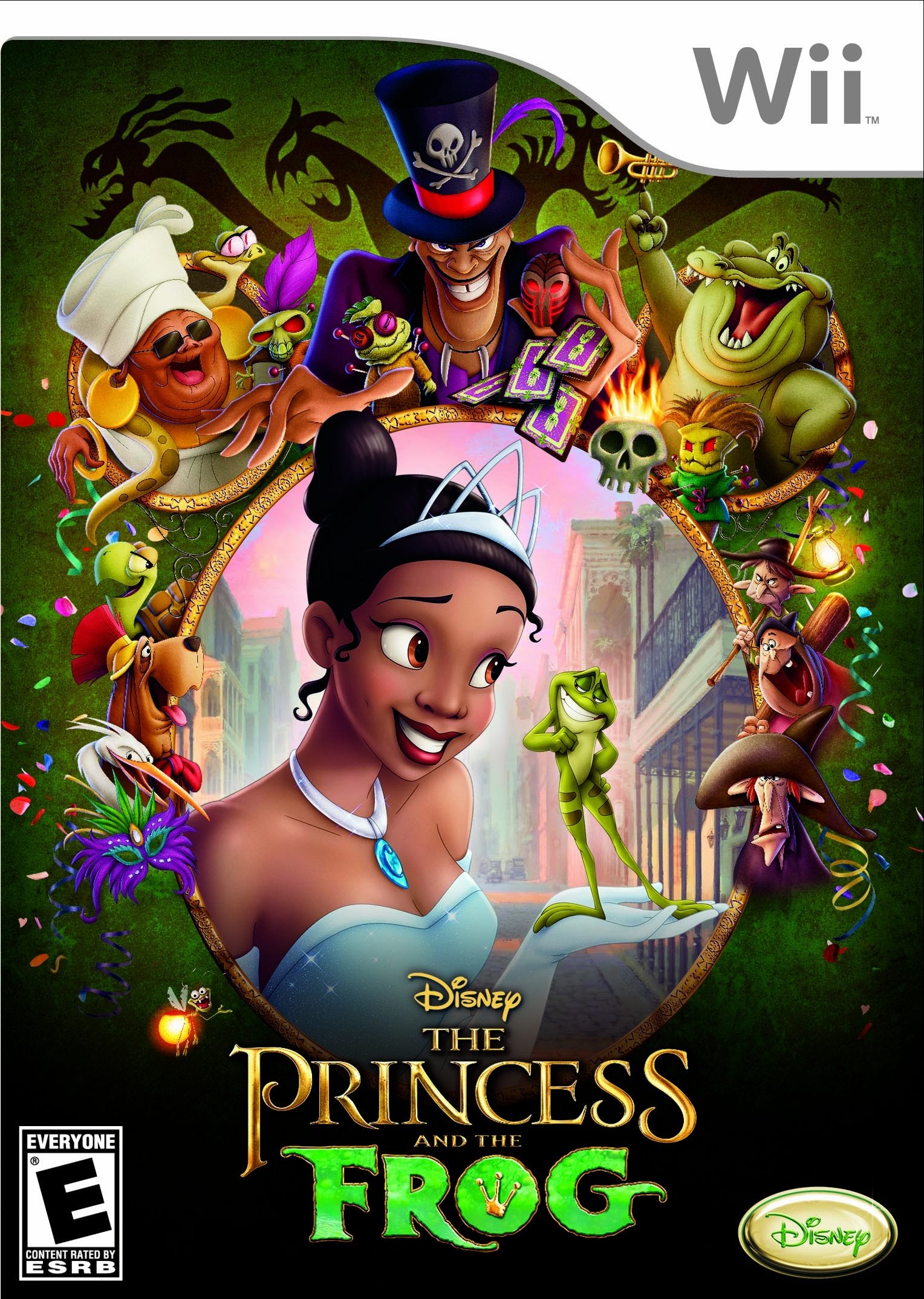 The Princess and the Frog Nintendo Wii AD Complete CIB - Very Good