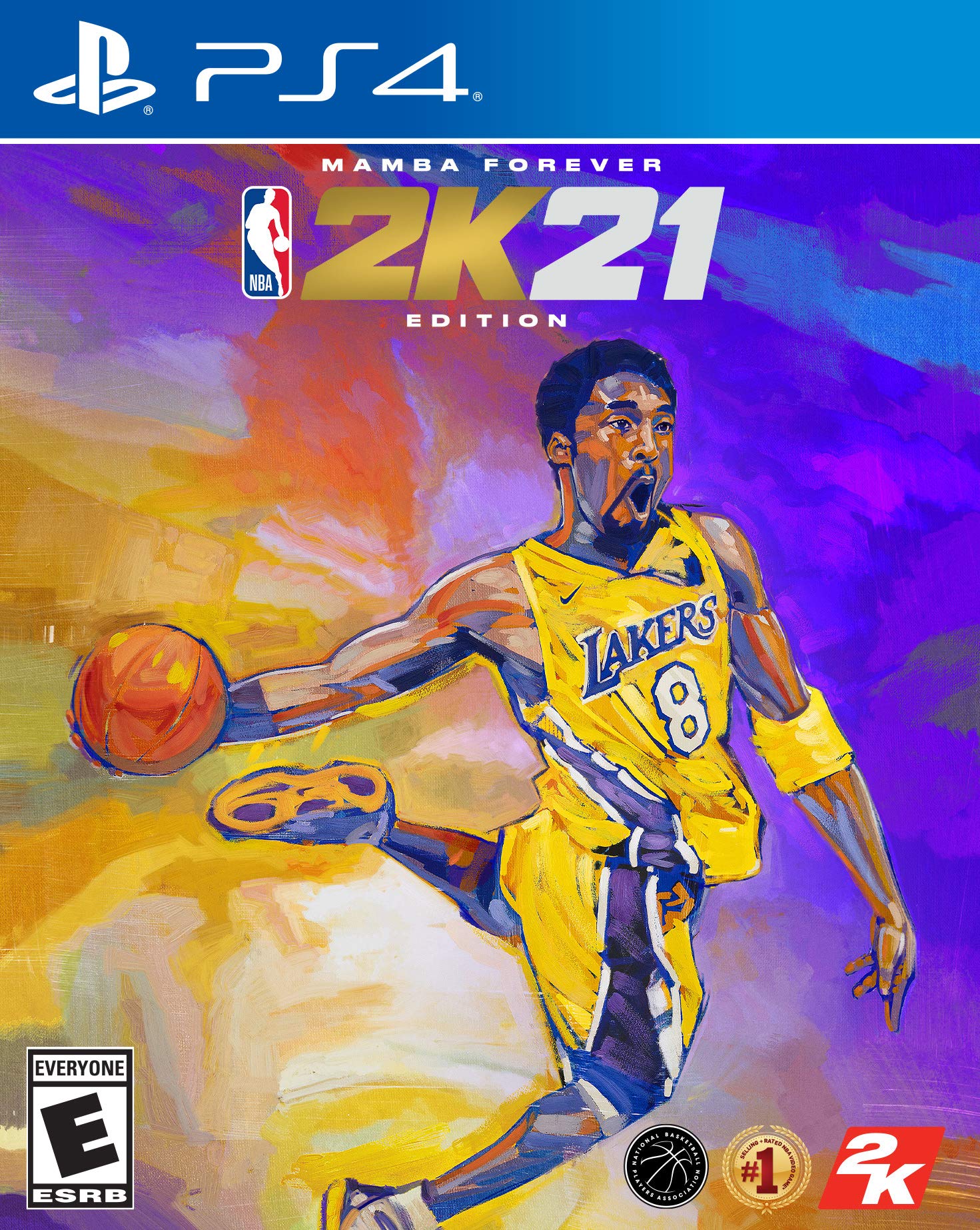 NBA 2K21 Mamba Forever Edition PS4 PlayStation 4 + Sleeve - Like New