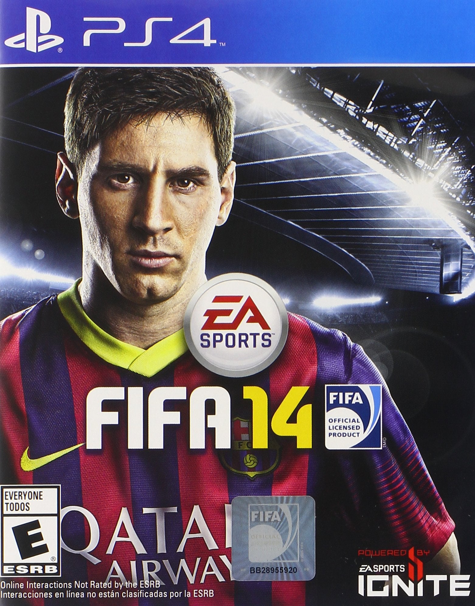 FIFA 14 PS4 PlayStation 4 Complete - Excellent