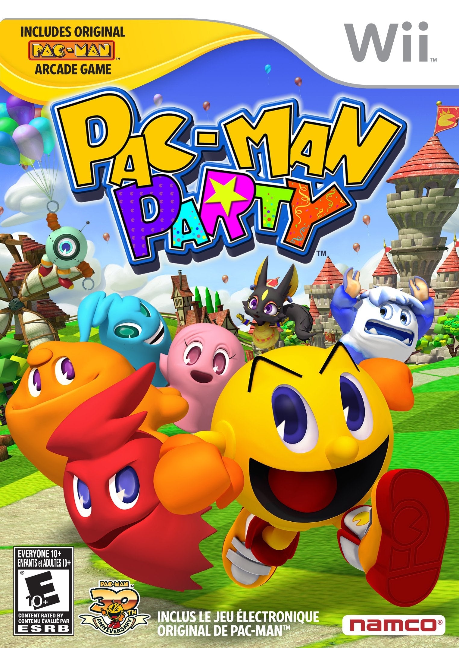 Pac-Man Party  Nintendo Wii - Like New