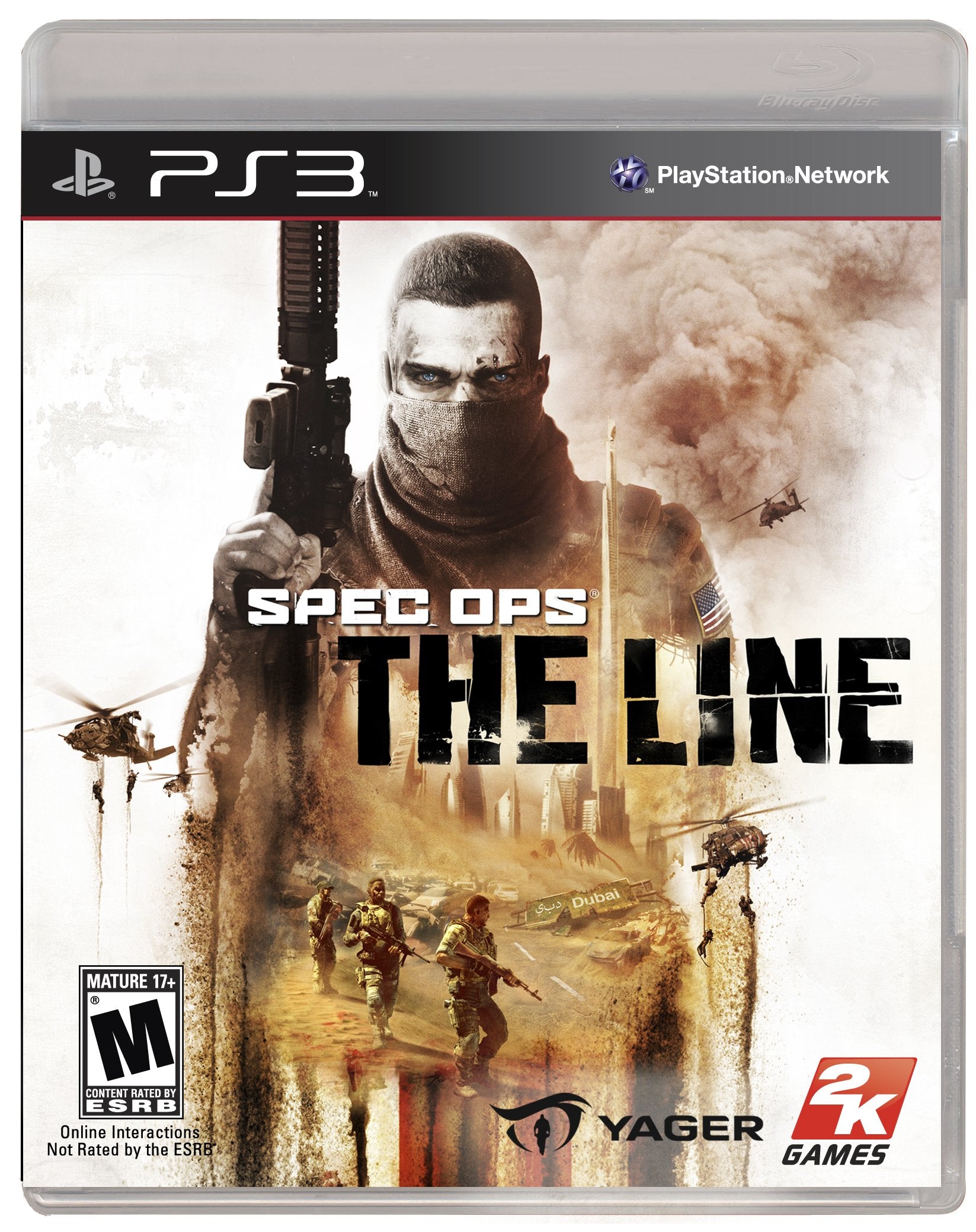 Spec Ops The Line PS3 PlayStation 3 AD/DD Complete CIB - Very Good