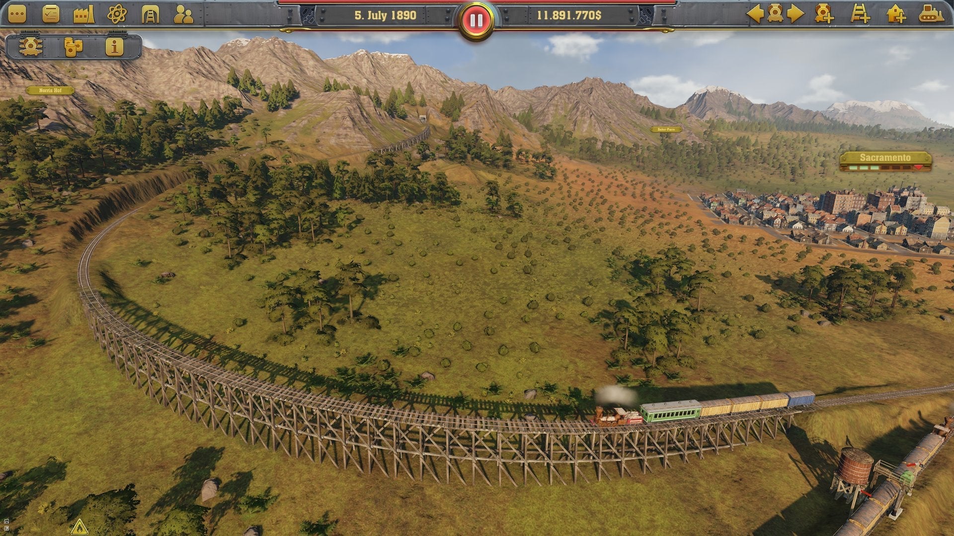 Railway Empire PS4 PlayStation 4 - Like New
