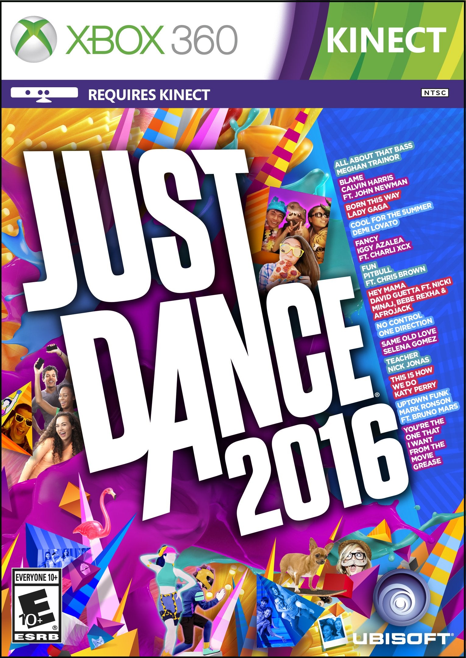 Just Dance 2016 Xbox 360 - Like New