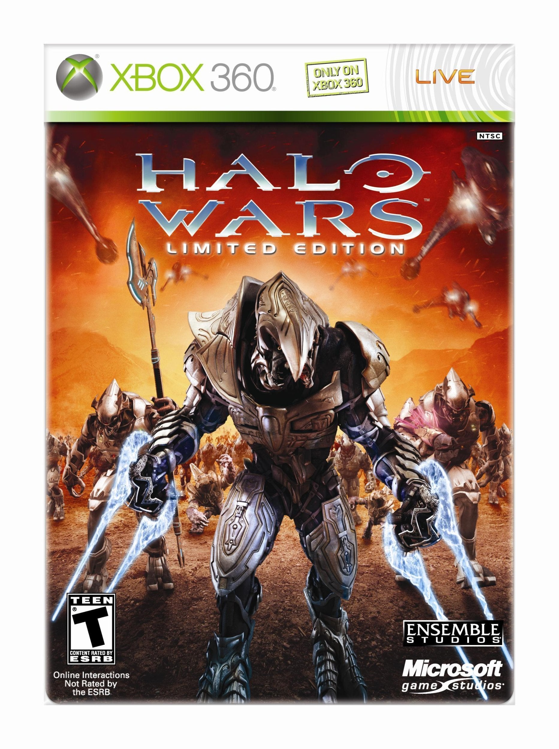 Halo Wars Limited Edition Steelbook Xbox 360 + Genesis Book / Patch - Refurbished