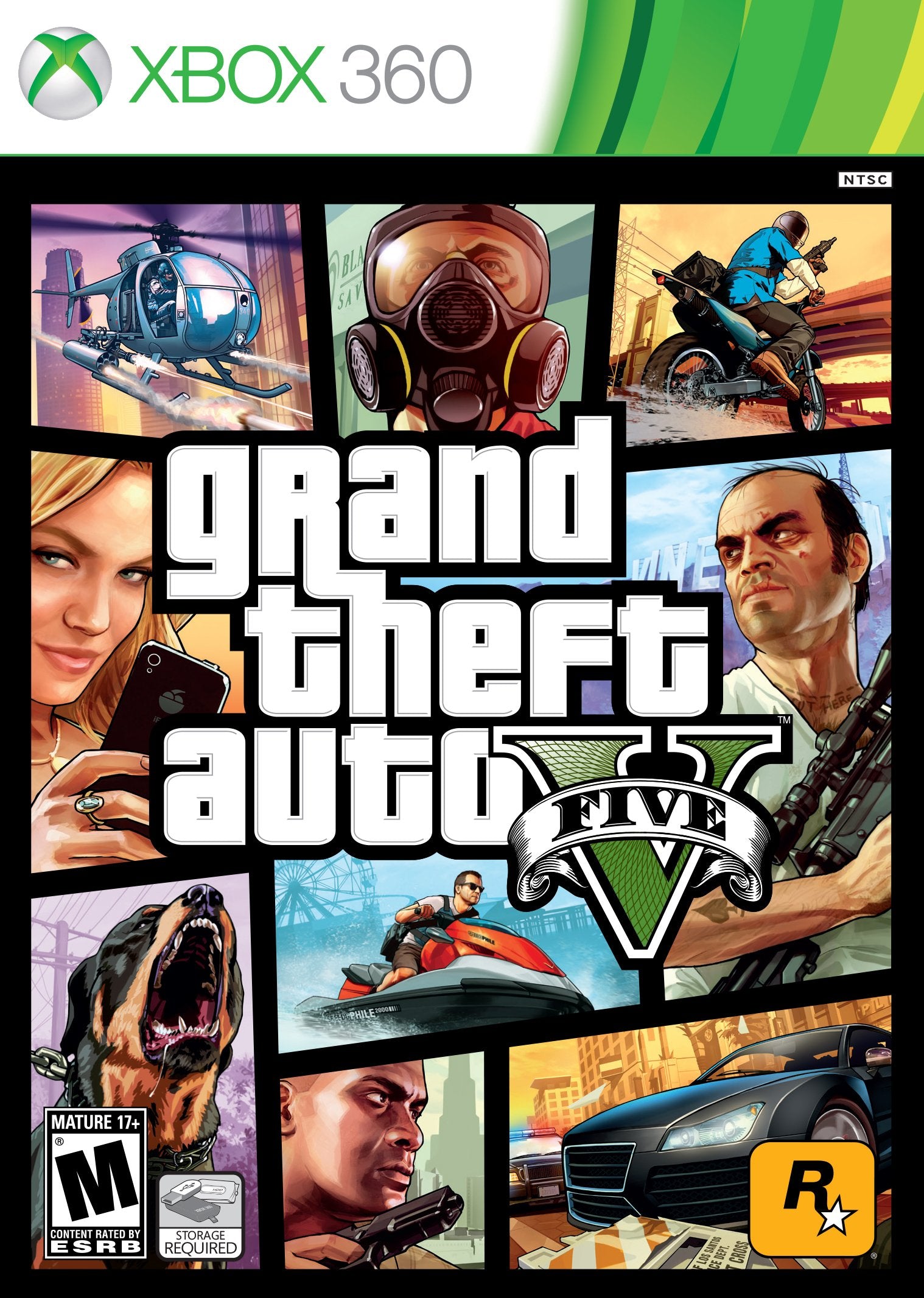 Grand Theft Auto V Xbox 360 + Map Complete - Refurbished