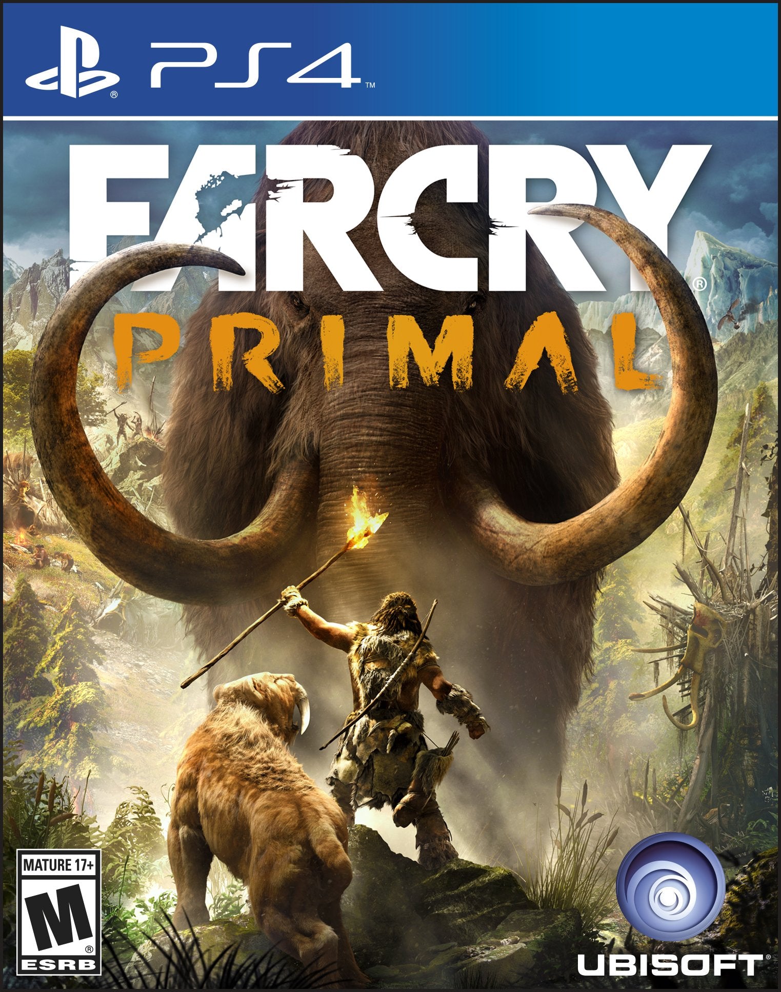 Far Cry Primal PS4 PlayStation 4 AD Complete CIB - Very Good
