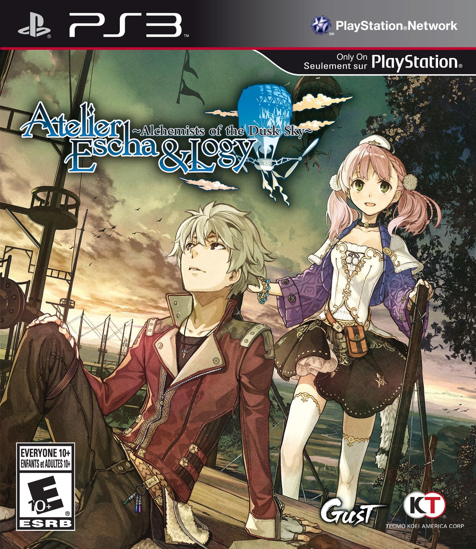 Atelier Escha & Logy Alchemists of the Dusk Sky PS3 PlayStation 3 AD/MD Complete - Very Good