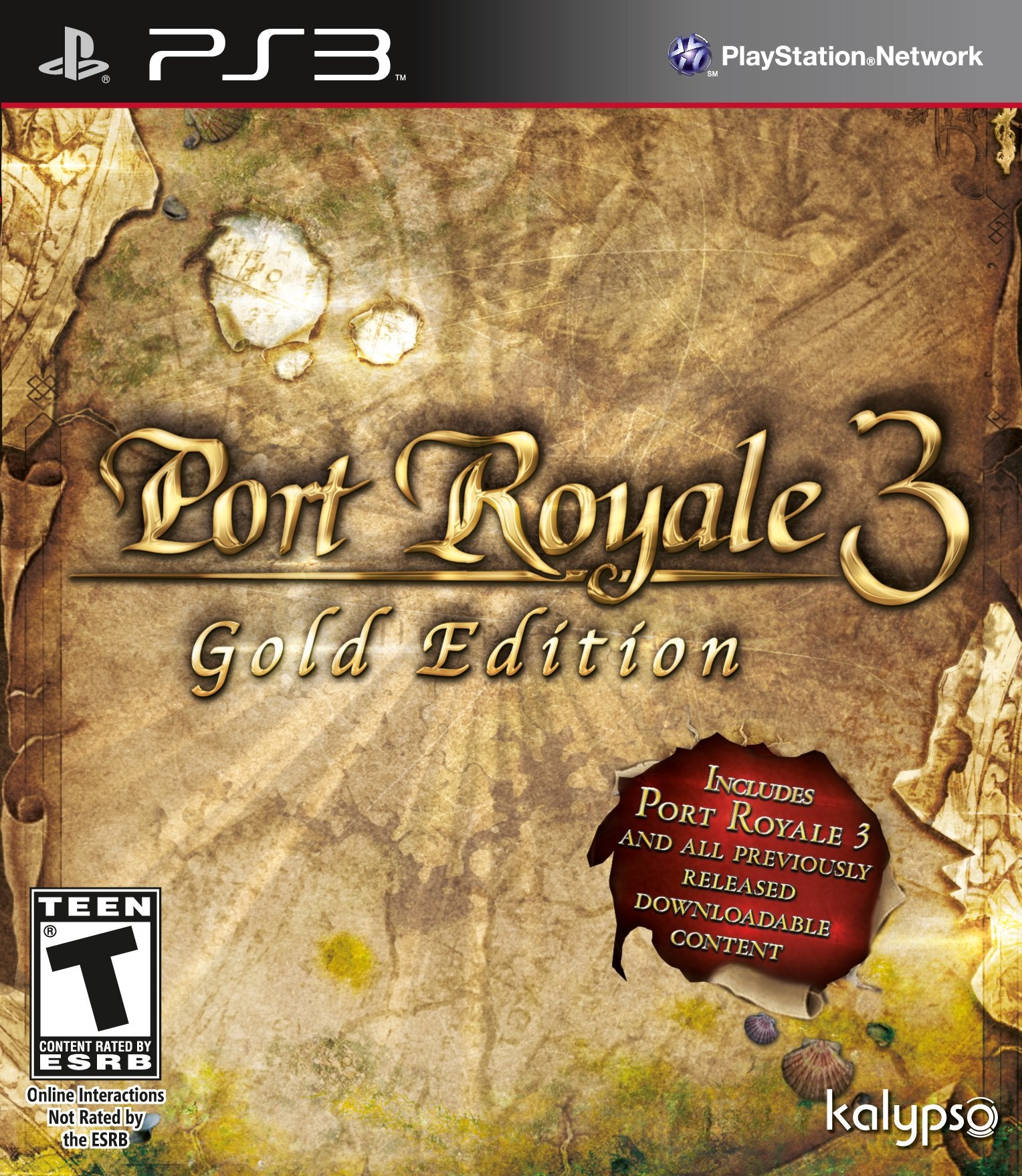 Port Royale 3 Gold Edition PS3 PlayStation 3 - Like New