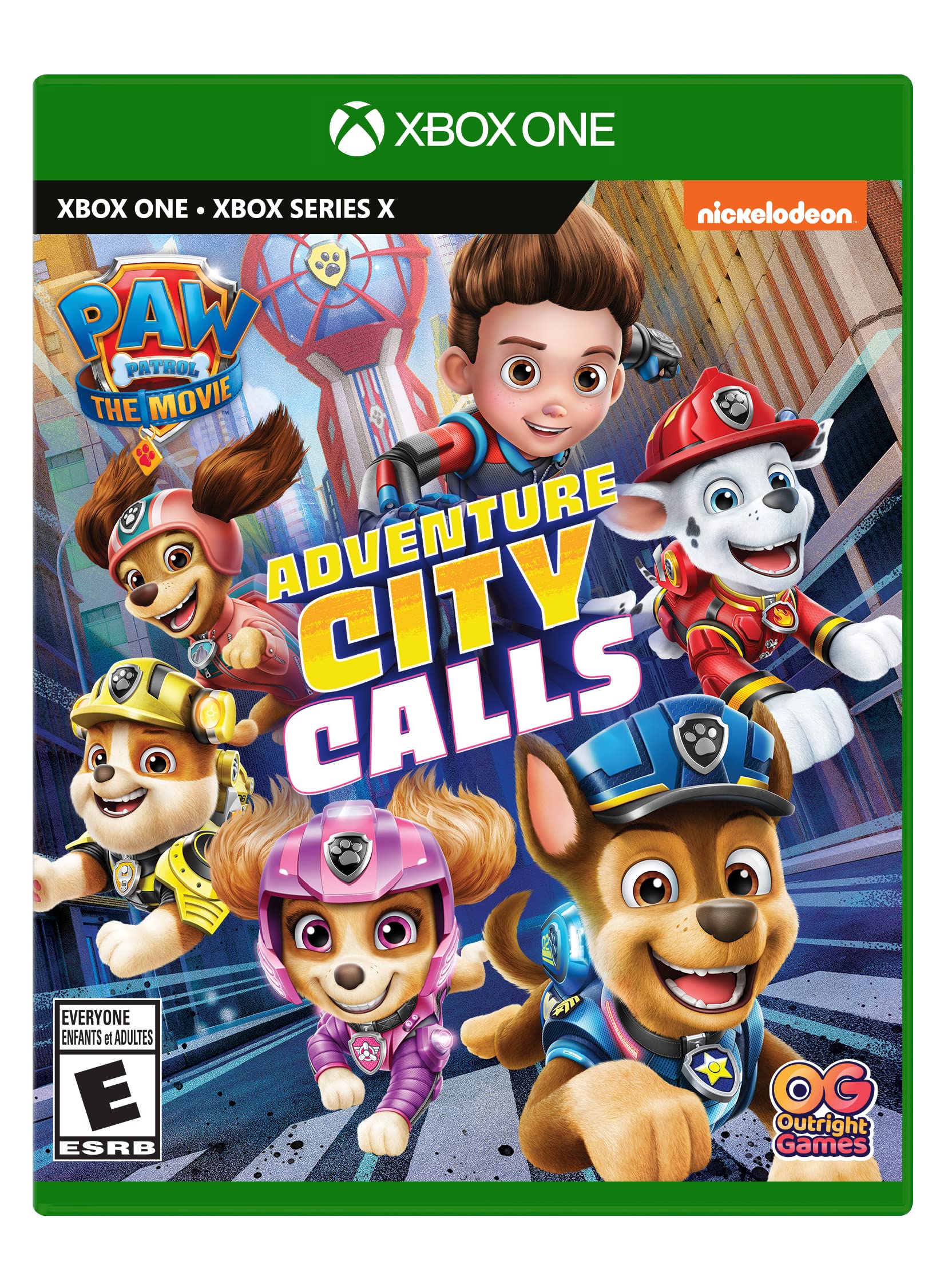 Paw Patrol The Movie Adventure City Calls Xbox One - Like New