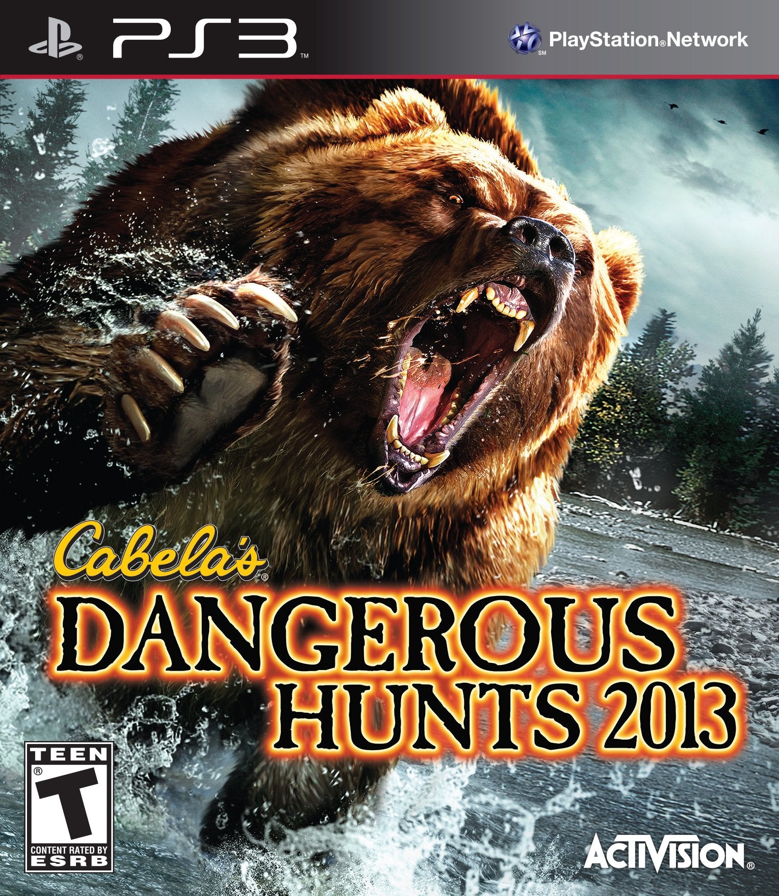 Cabela's Dangerous Hunts 2013 PS3 Playstation 3 AD Complete CIB - Very Good