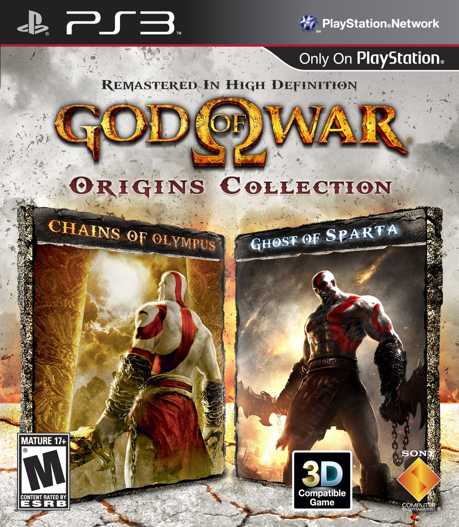 God of War Origins Collection PS3 PlayStation 3 Complete - Excellent
