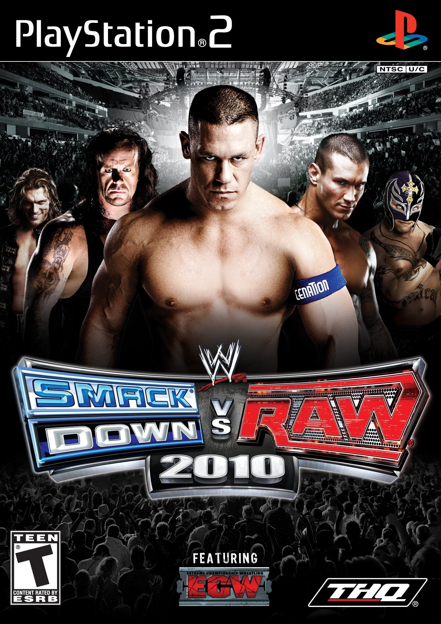 WWE SmackDown vs. Raw 2010 PS2 PlayStation 2 AD/NM - Very Good