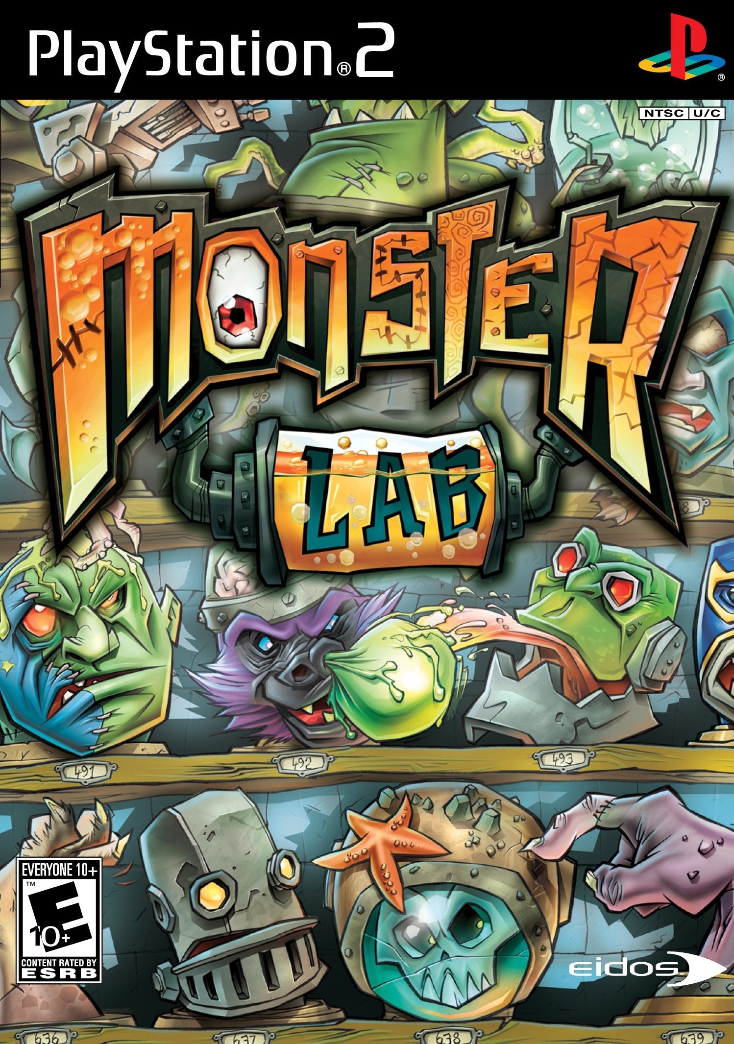 Monster Lab PS2 PlayStation 2 - Like New