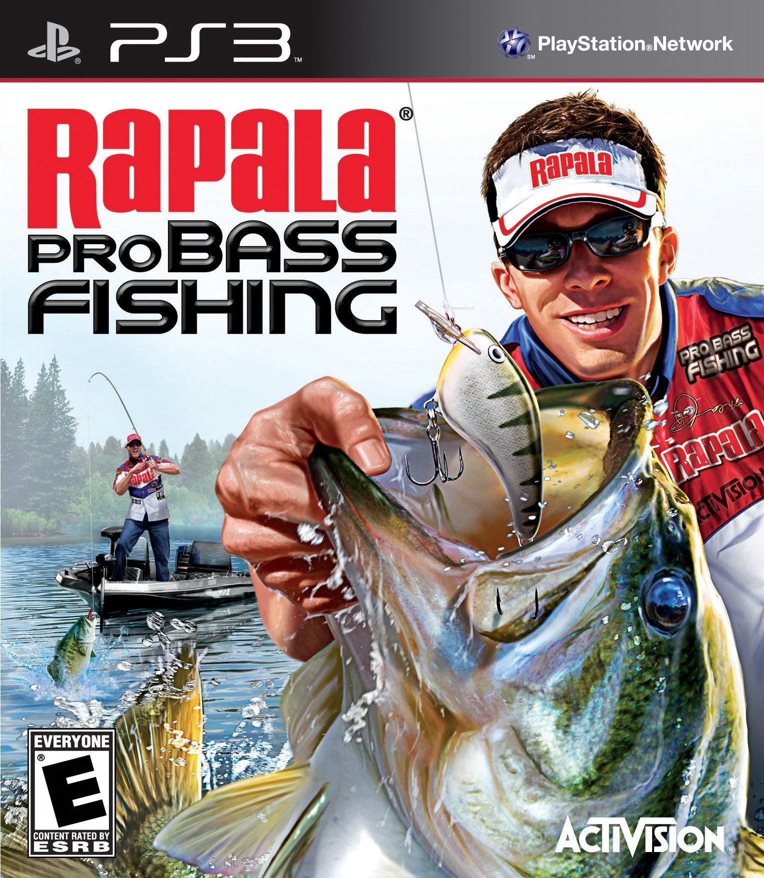 Rapala Pro Bass Fishing 2010 PS3 PlayStation 3 AD Complete CIB - Very Good
