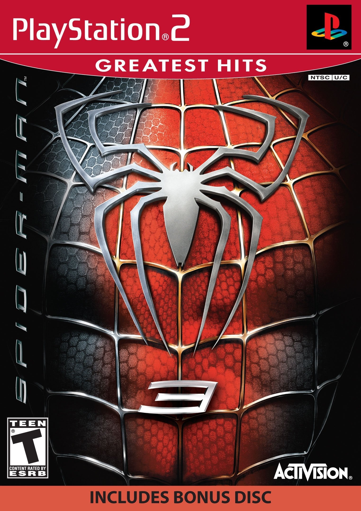 Spider-Man 3 PS2 PlayStation 2 GH + Bonus Disc - Like New