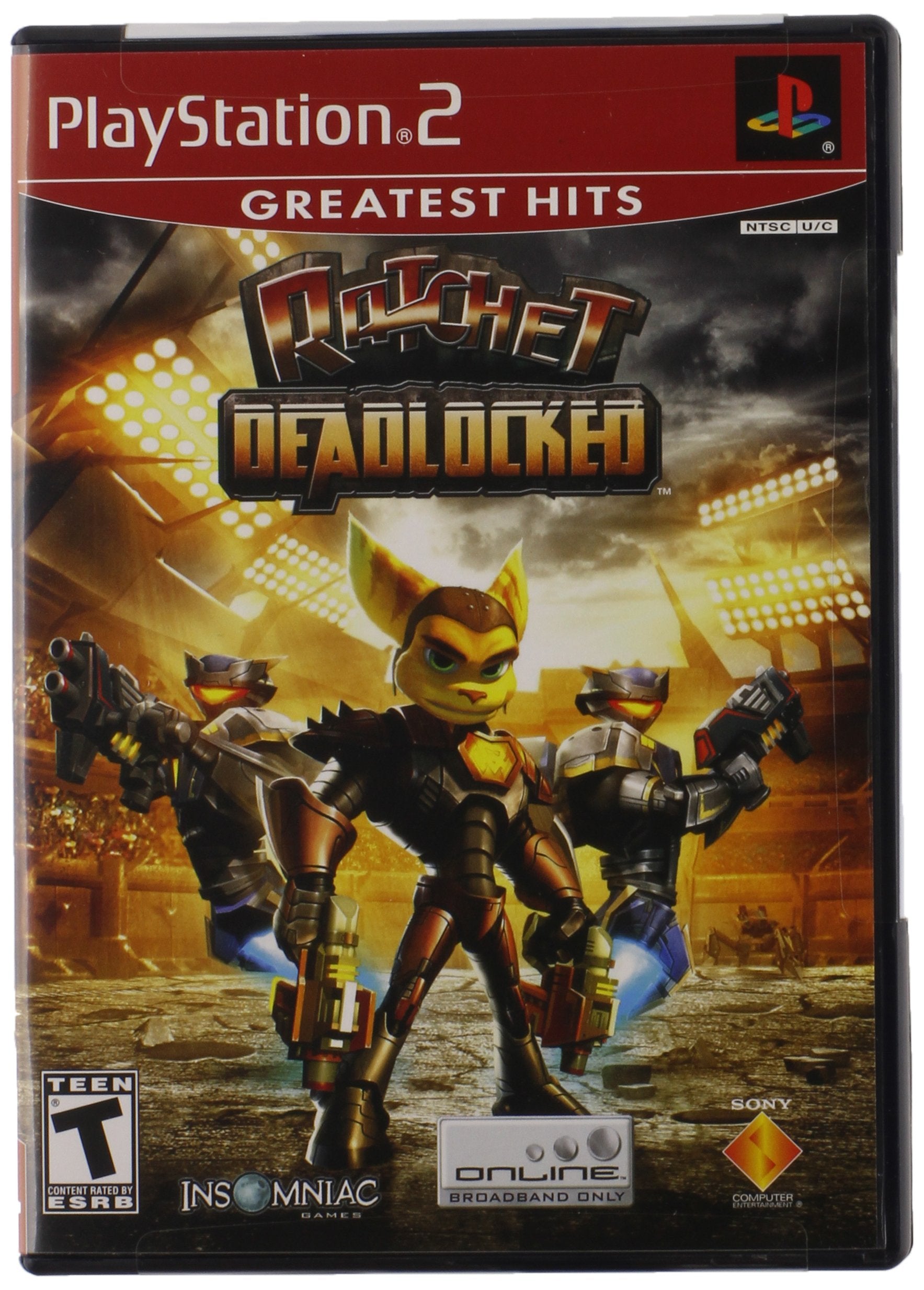 Ratchet Deadlocked PS2 PlayStation 2 GH + Reg Card Complete - Excellent