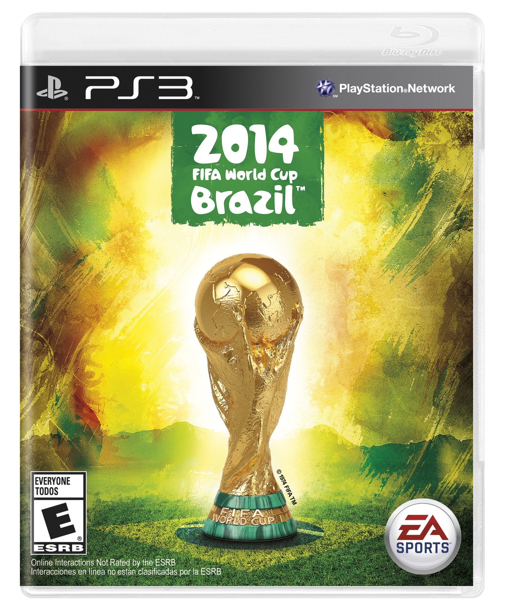 EA Sports 2014 FIFA World Cup Brazil PS3 PlayStation 3 DD Complete CIB - Very Good