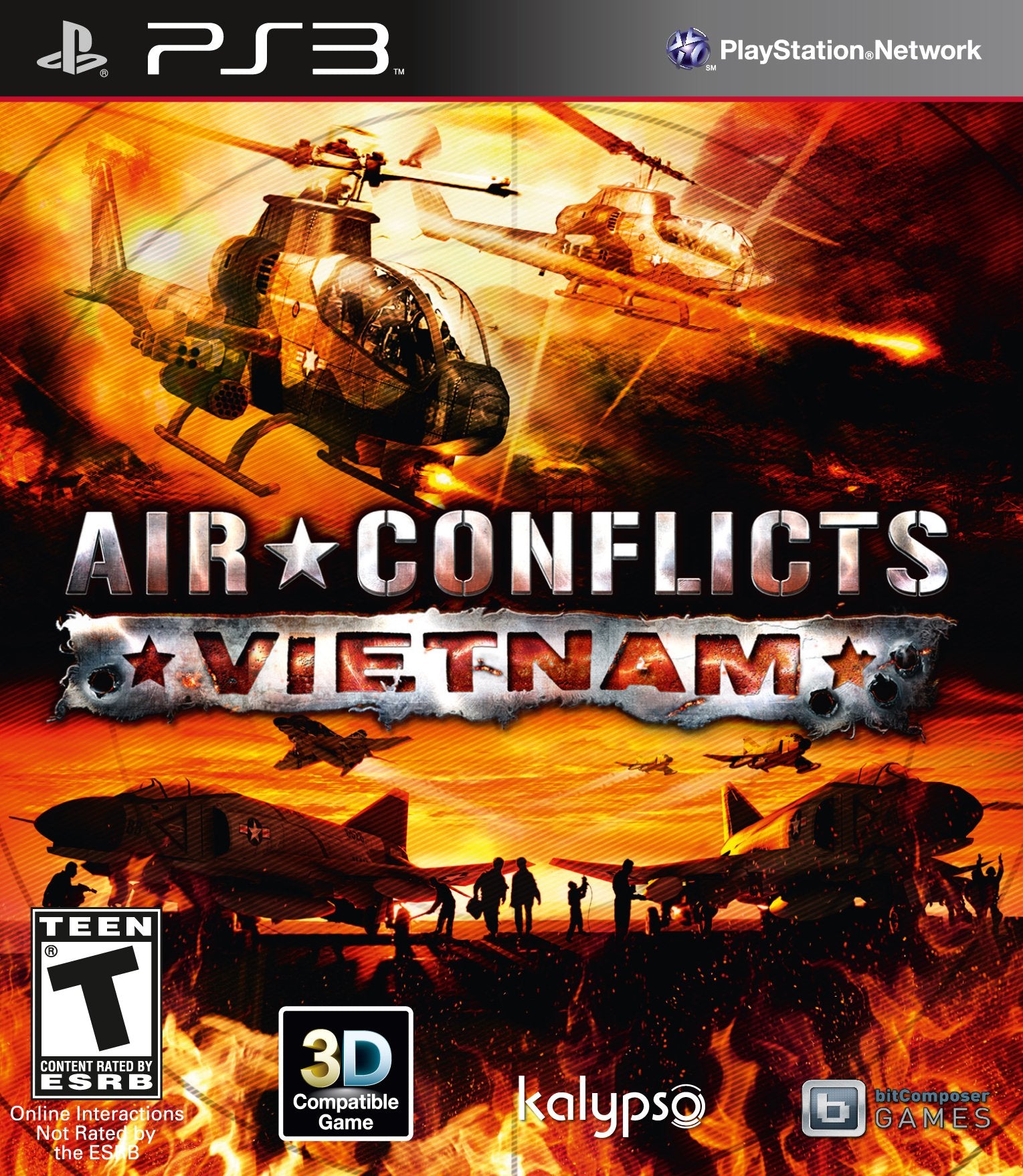 Air Conflicts Vietnam PS3 PlayStation 3 - Like New