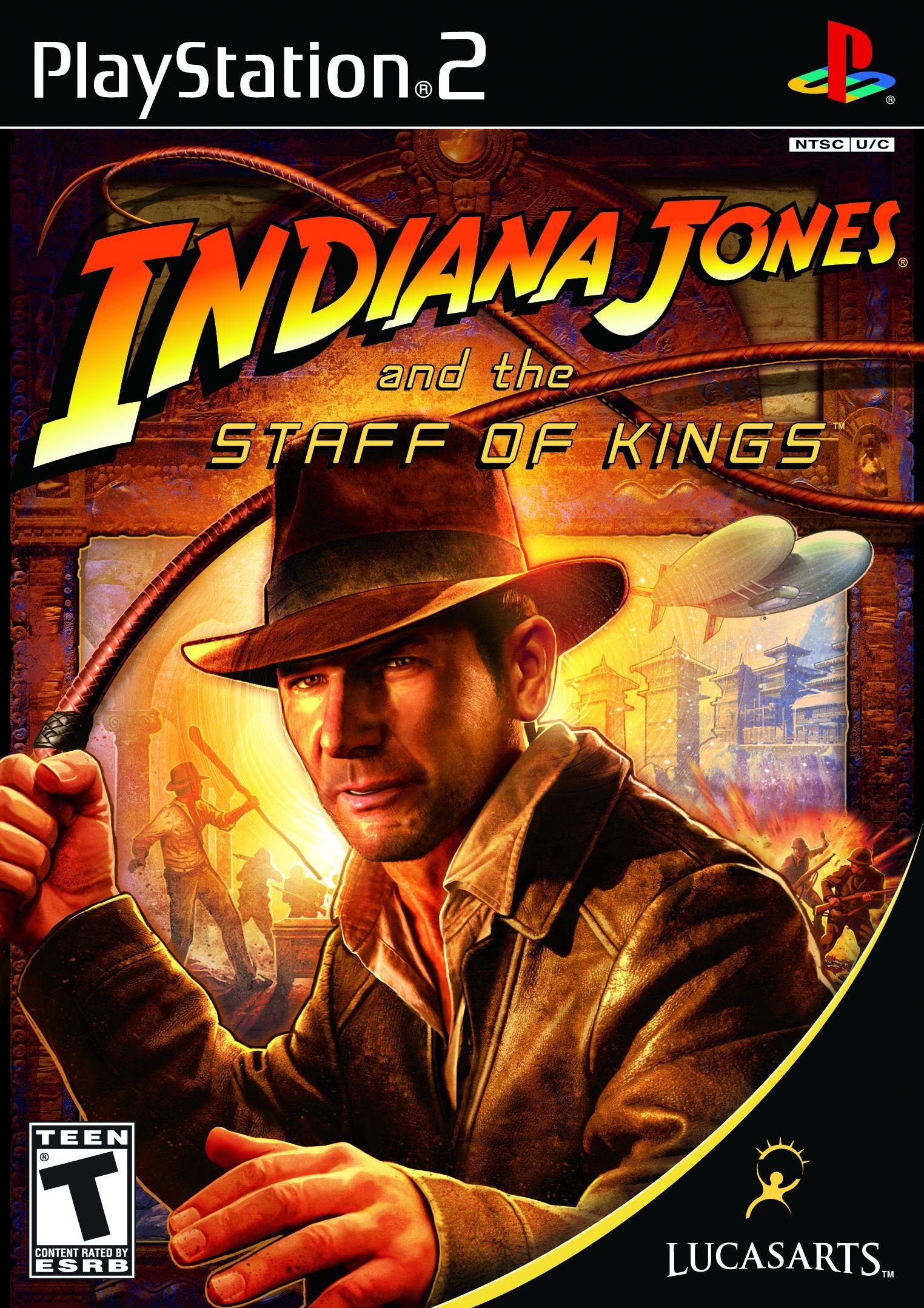 Indiana Jones and the Staff of Kings PS2 PlayStation 2 - Like New