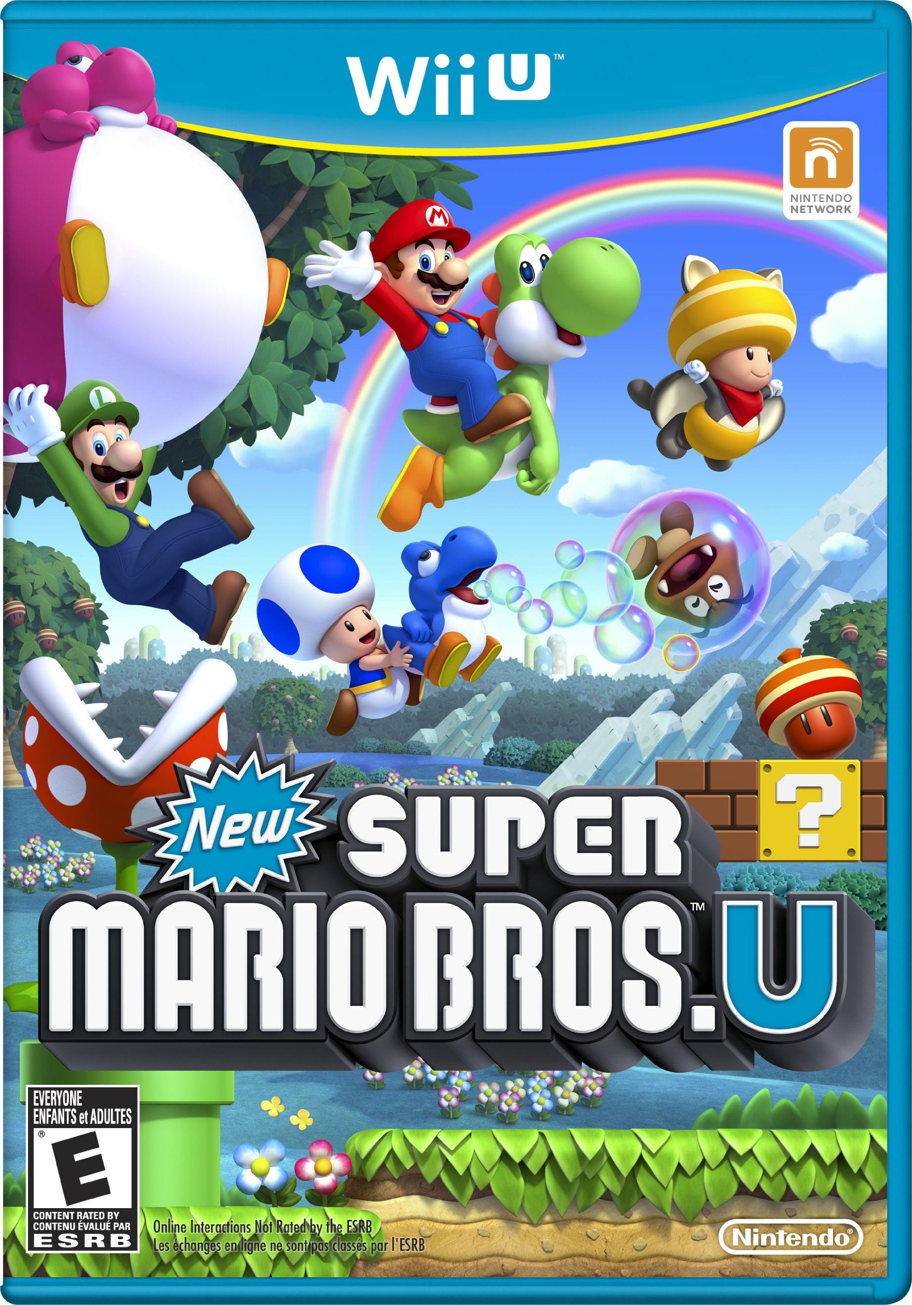 New Super Mario Bros U Nintendo WII U - Like New